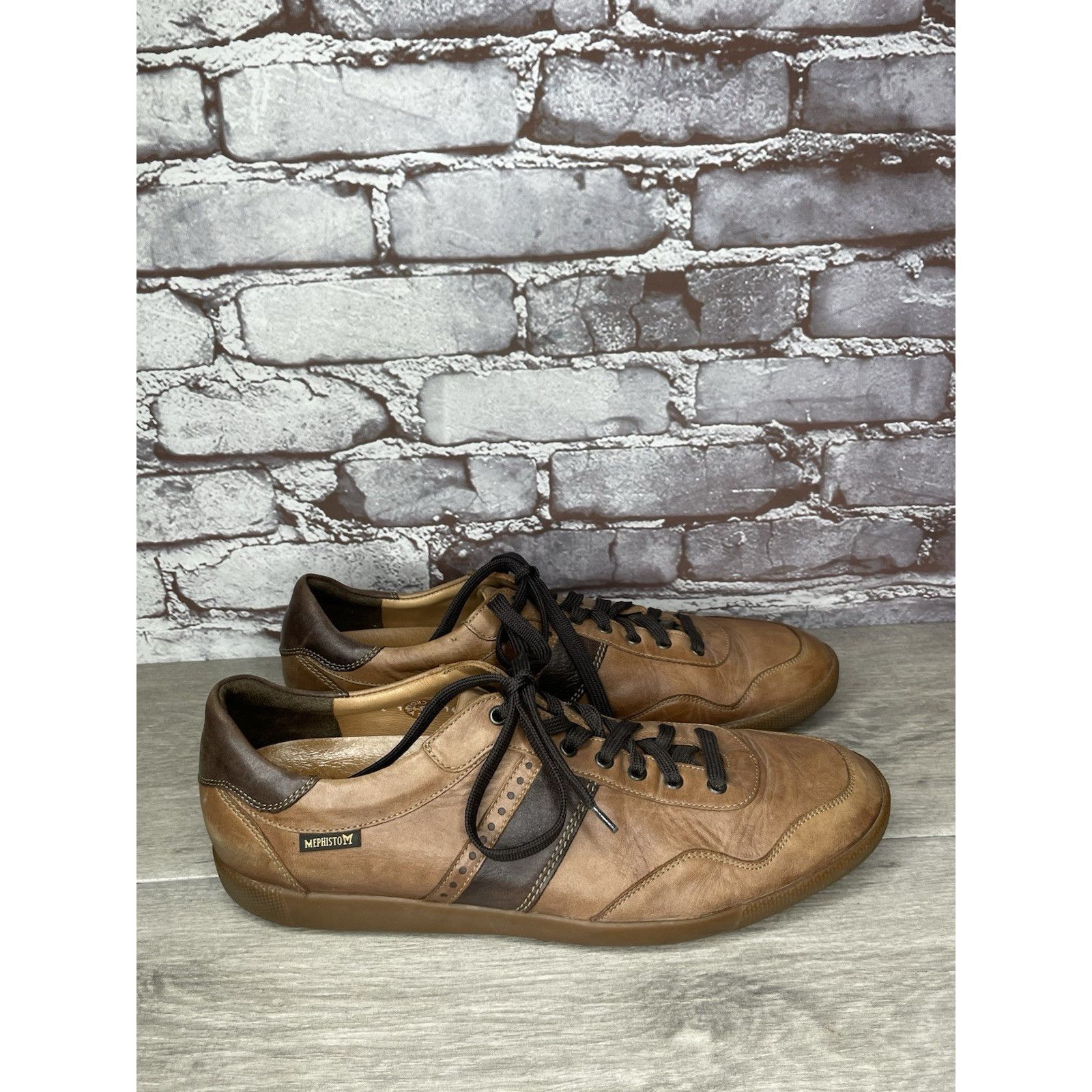Mephisto Mephisto Chestnut Brown Leather Steve Urban Sneaker Shoes Me Size US 10.5 / EU 43-44 - 16 Thumbnail