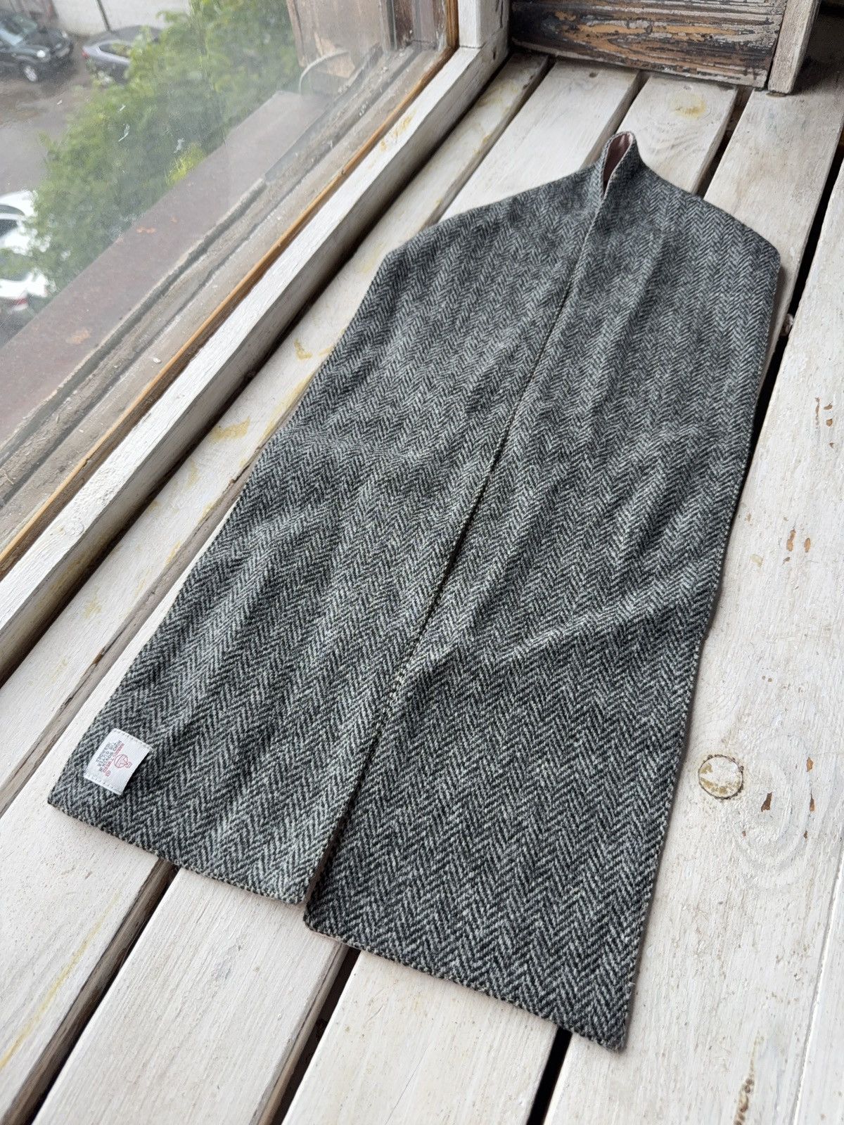 Harris Tweed LUXURY HARRIS TWEED HAND WOVEN IN THE OUTER HEBRIDES Scarf Size ONE SIZE - 4 Thumbnail