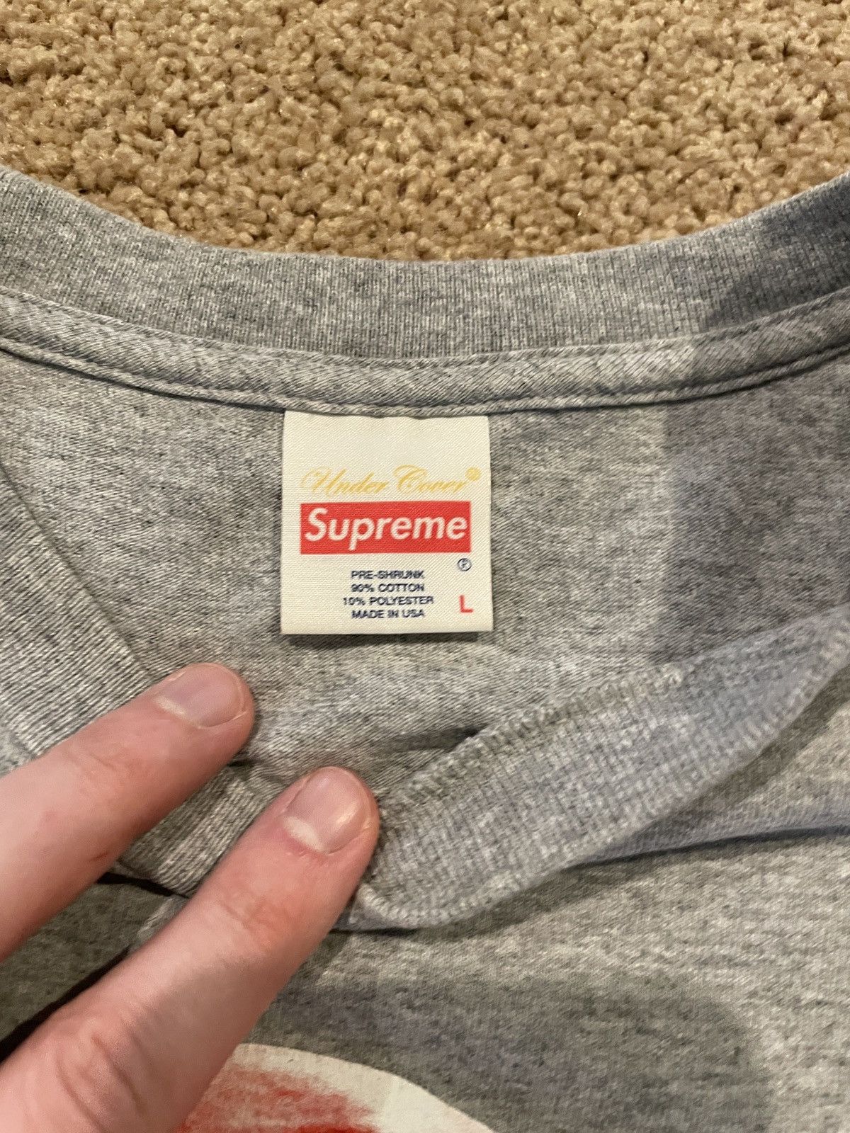 Supreme × Undercover Supreme x Undercover Synthhead tee Size US L / EU 52-54 / 3 - 3 Thumbnail