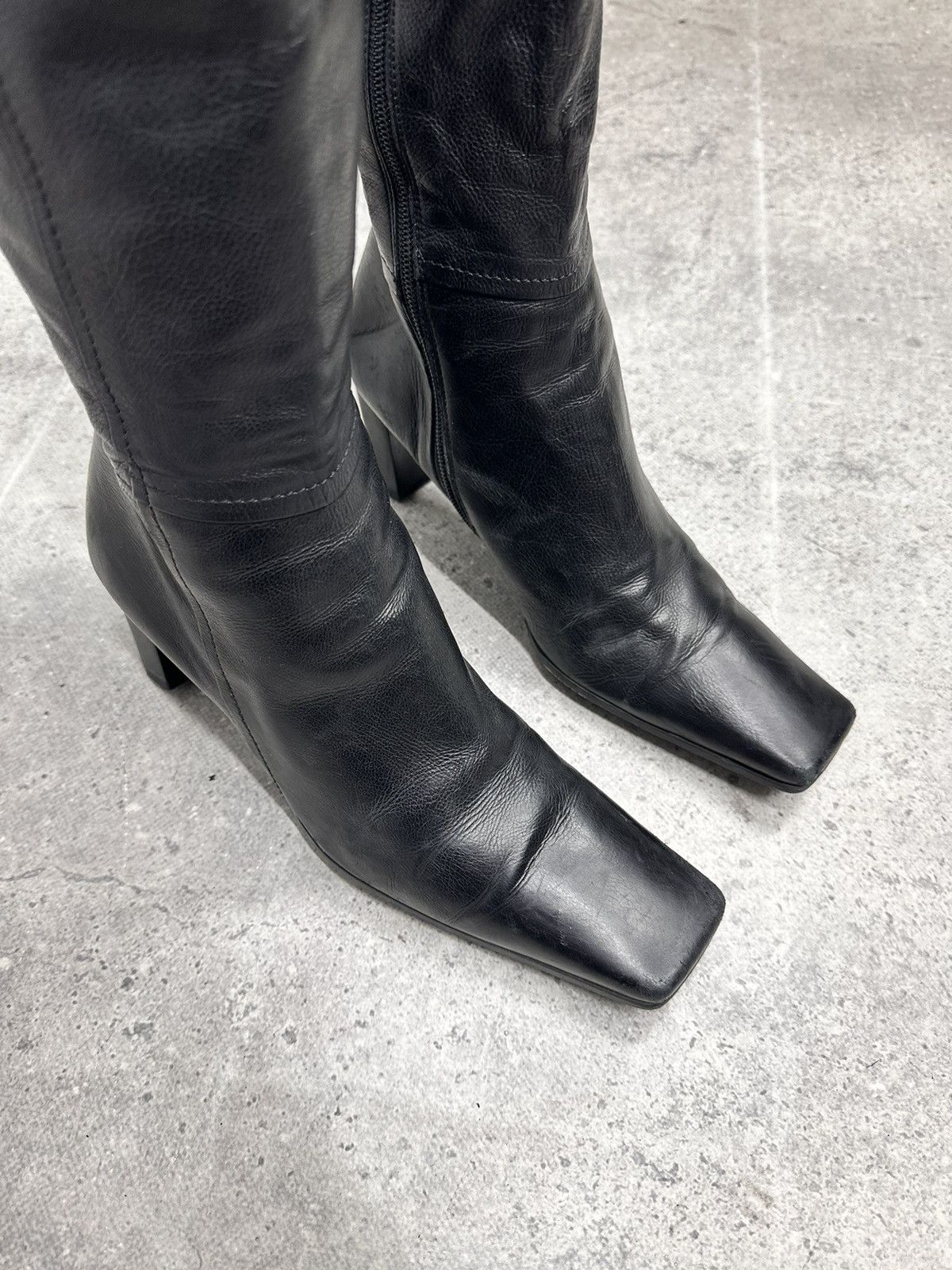 A.S.98 Vintage Leather Hight Heels Leather AS 98 Guidi Style Rare Size US 9 / EU 42 - 4 Thumbnail