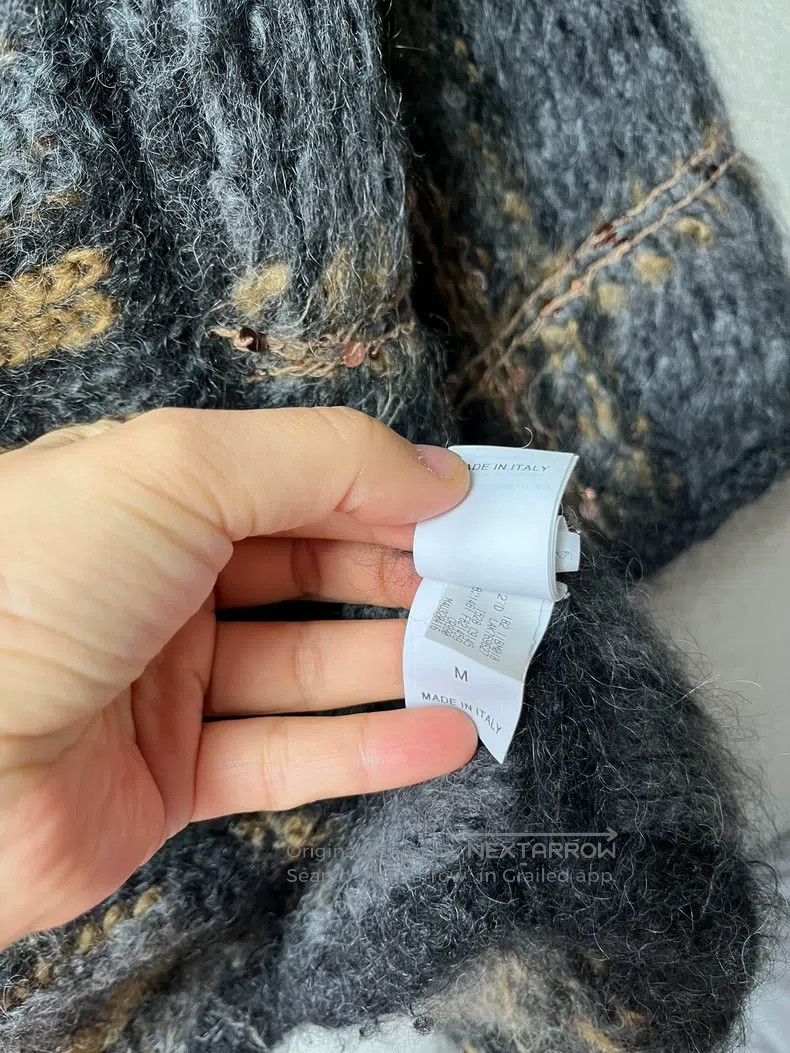 Brunello Cucinelli Brunello Cucinelli Sequined mohair outerwear Size M / US 6-8 / IT 42-44 - 4 Thumbnail