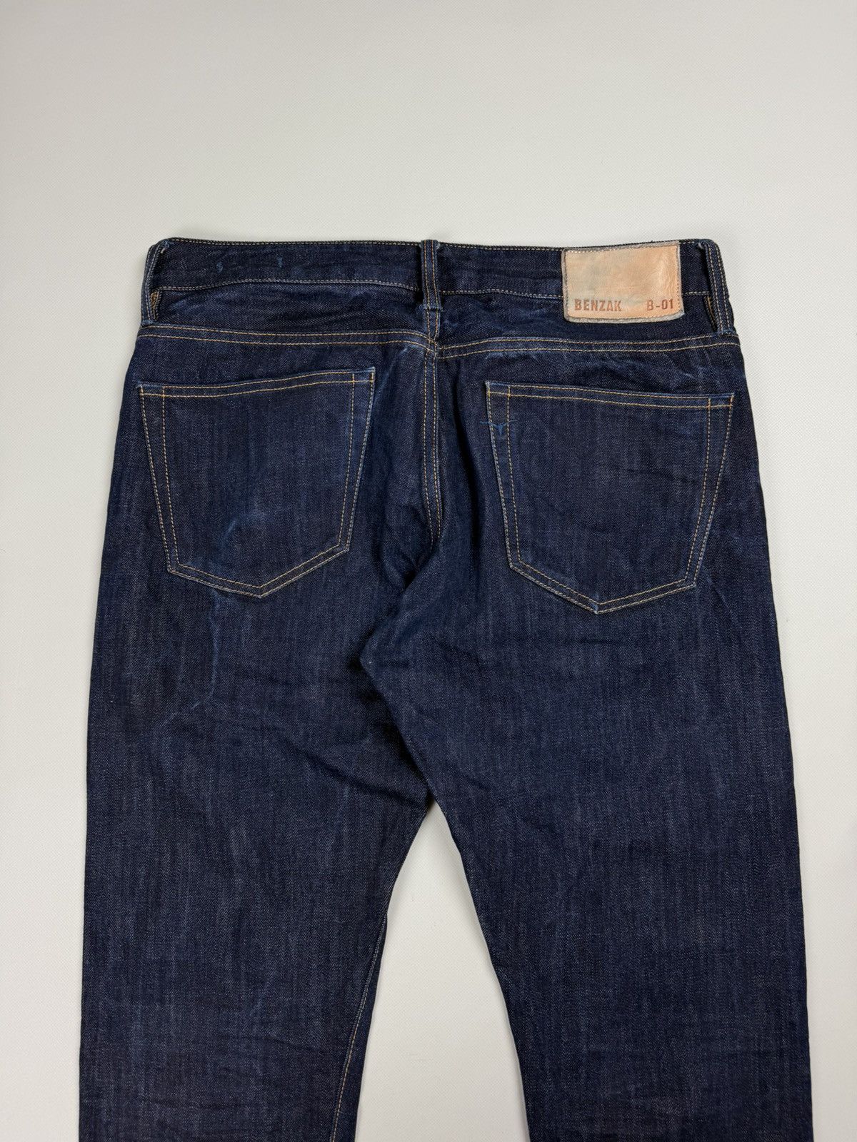 Benzak Denim Developers BDD Benzak B-01 Slim 13 Oz Selvedge Denim Men’s Jeans Size US 32 / EU 48 - 23 Thumbnail