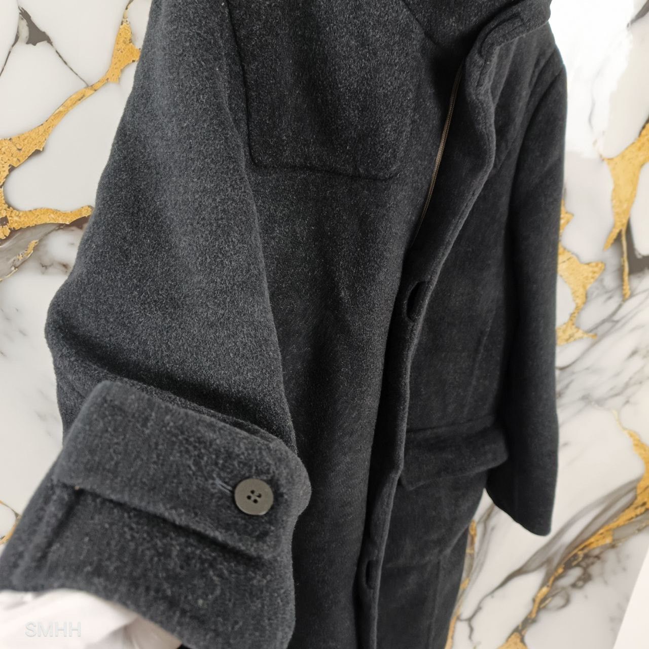 Yohji Yamamoto 🔥 Ultra Rare Yohji Yamamoto A.A.R × D’Urban Military Coat Size US L / EU 52-54 / 3 - 4 Thumbnail