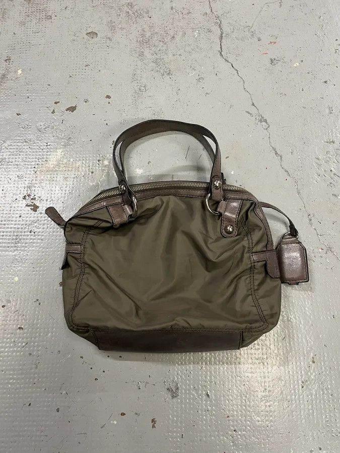 Dolce & Gabbana 2000s Dolce & Gabbana Khaki Green Multi Zip Mila Handle Bag Size ONE SIZE - 6 Thumbnail