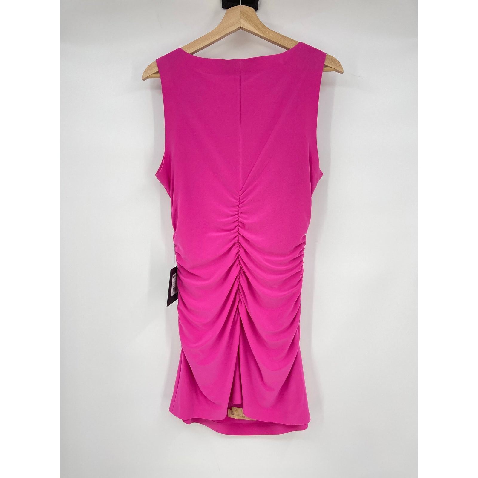 Norma Kamali Sleeveless Pickleball Mini Dress Pink L