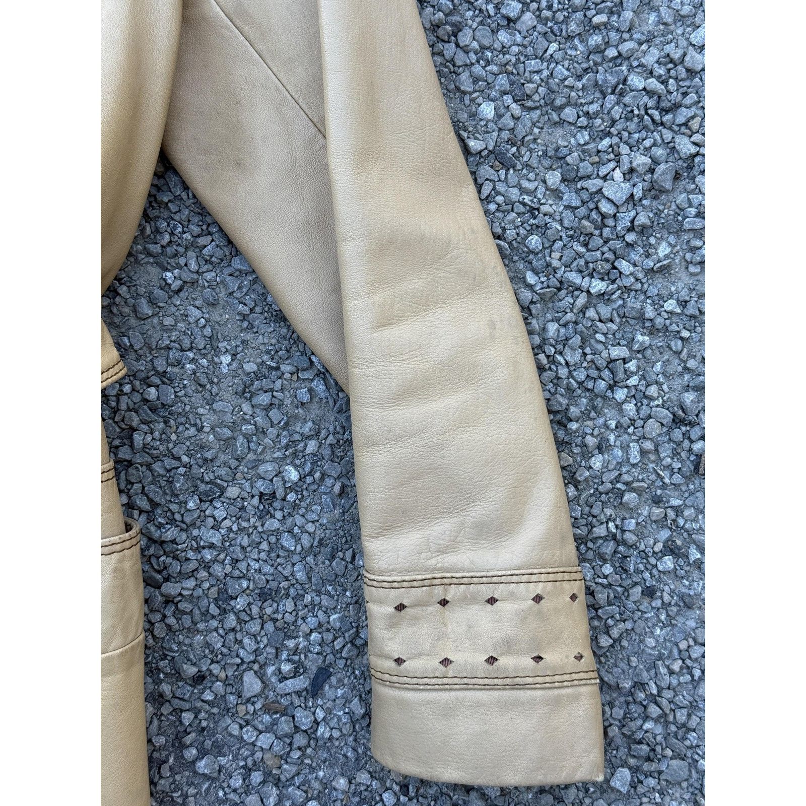 Original Montgomery Vintage 70s Montgomery Ward Tannery Jacket Womens 7/8 Size M / US 6-8 / IT 42-44 - 3 Thumbnail