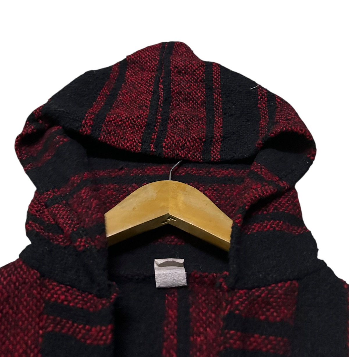 Vintage Vintage 80-90s Mexican baja hoodie wool material Size US L / EU 52-54 / 3 - 4 Thumbnail