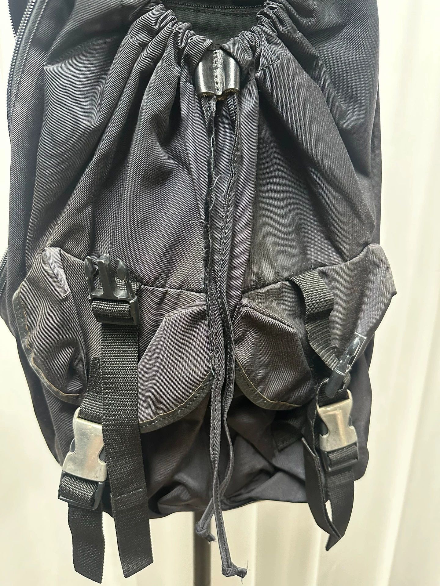 Yohji Yamamoto Yohji Yamamoto Y's Parachute Bag 55x35 (drawstring flaw) Size ONE SIZE - 8 Thumbnail