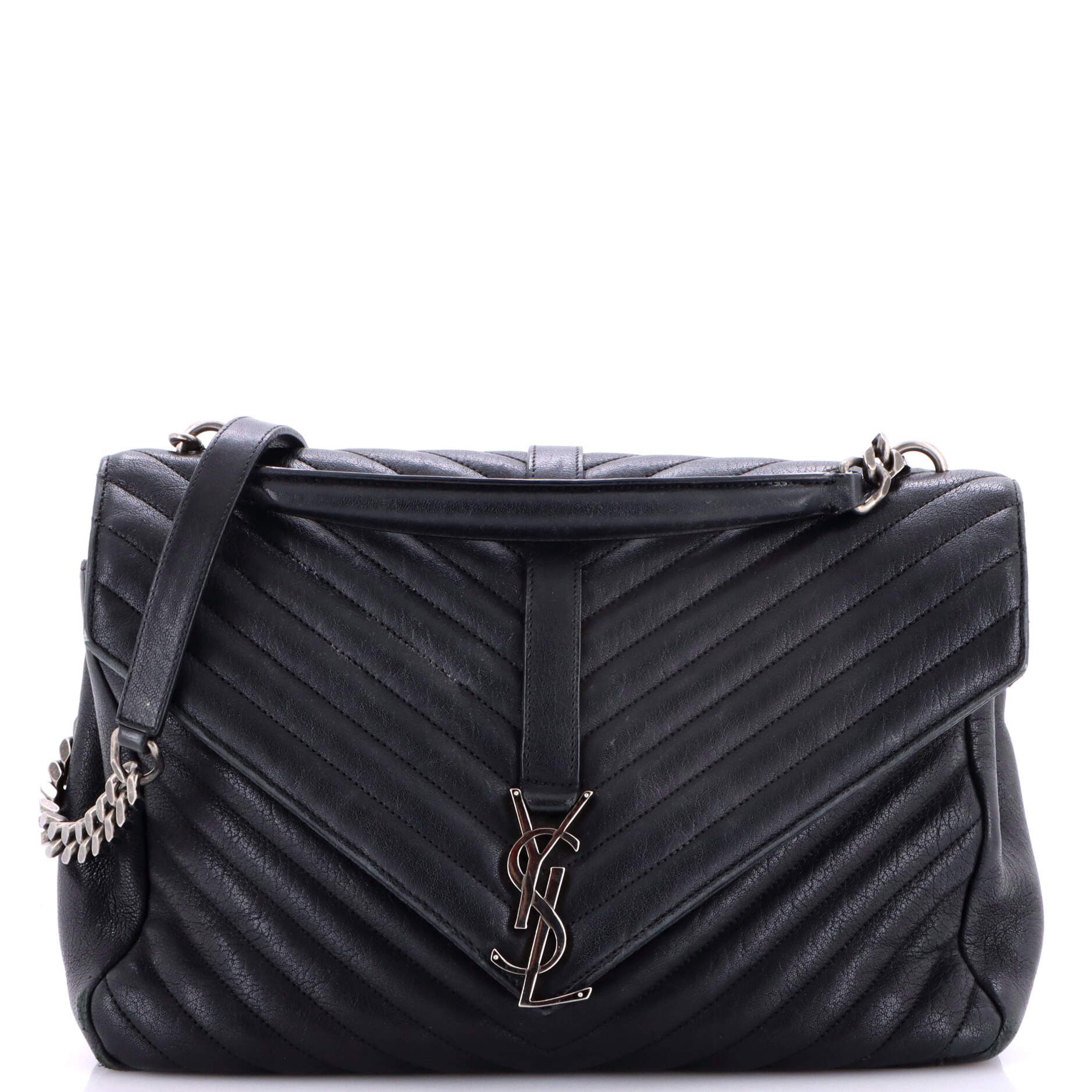 Saint Laurent Paris Classic Monogram College Bag Size ONE SIZE - 1 Thumbnail