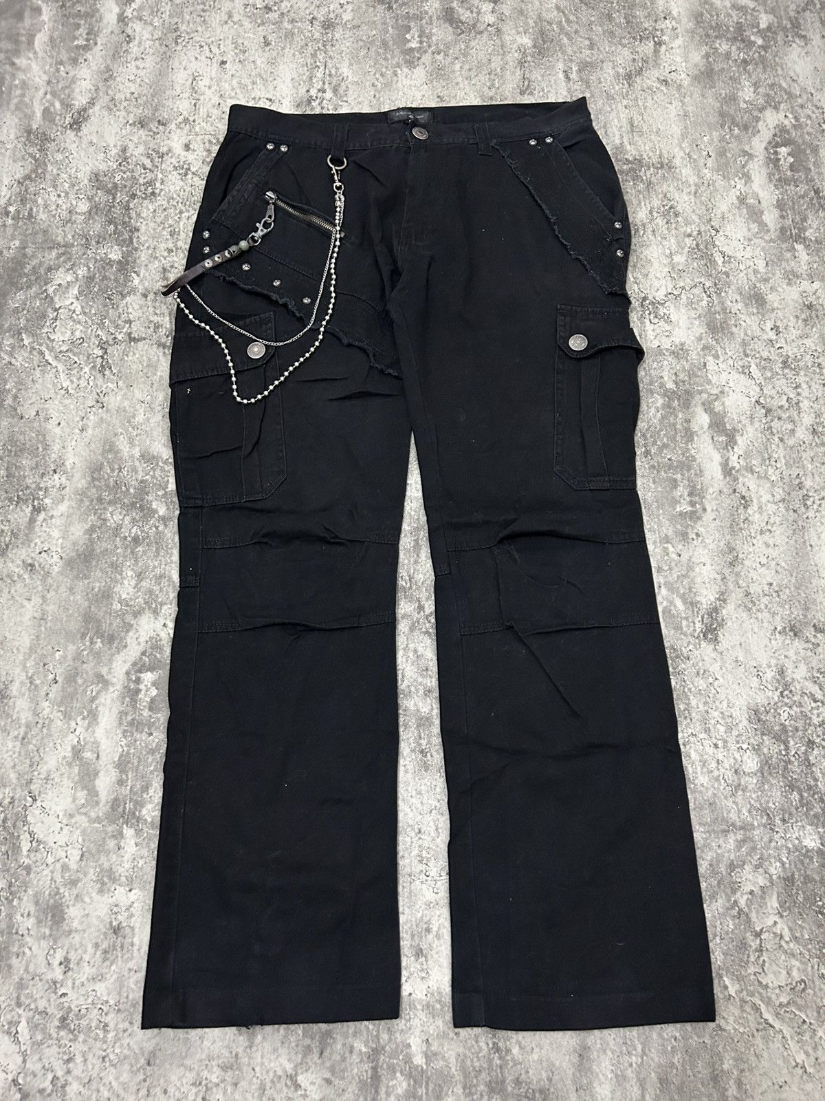 In The Attic In The Attic Homme Studded Cargo Pants Size US 34 / EU 50 - 3 Thumbnail