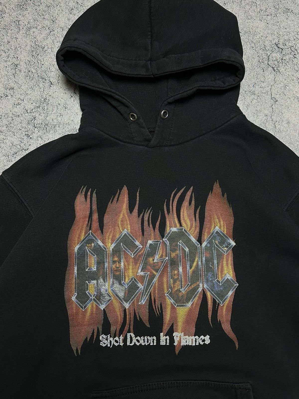 AC/DC Vintage AC/DC Shot Down In Flames Hoodie Size US M / EU 48-50 / 2 - 4 Thumbnail