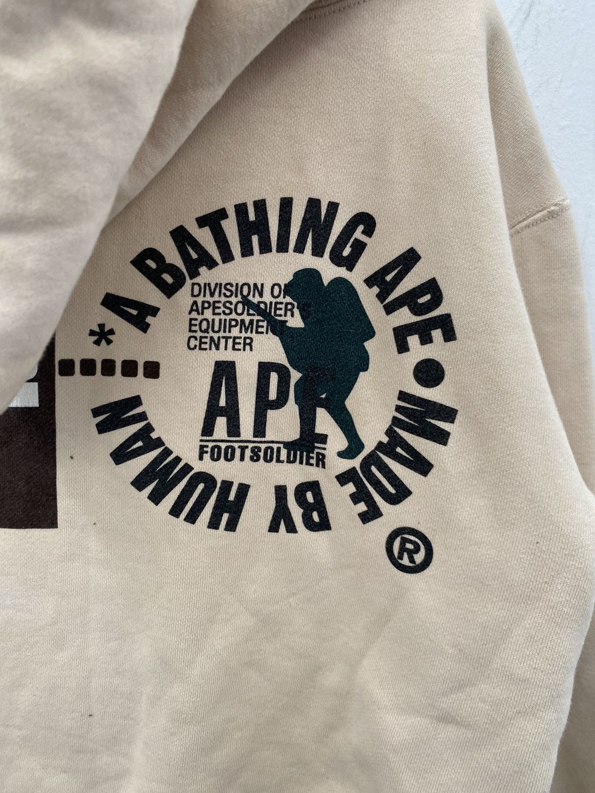 Bape BAPE vintage College logo full zip hoodie a bathing ape NIGO Size US M / EU 48-50 / 2 - 5 Thumbnail