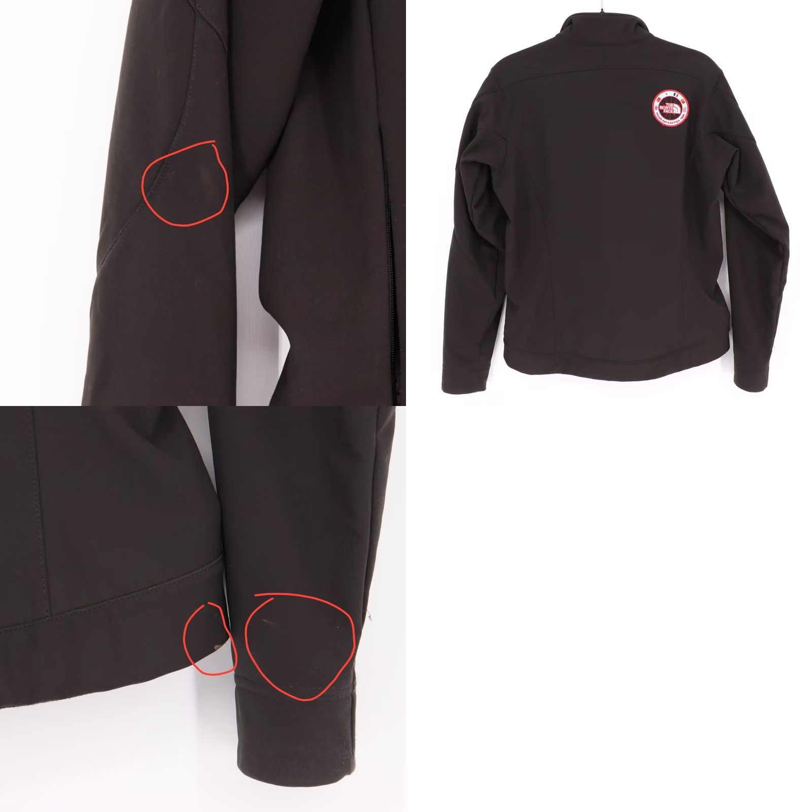 The North Face The North Face Trans-Antarctica Expedition 1990 Apex Softshell Sz S Black Jacket Size S / US 4 / IT 40 - 8 Thumbnail