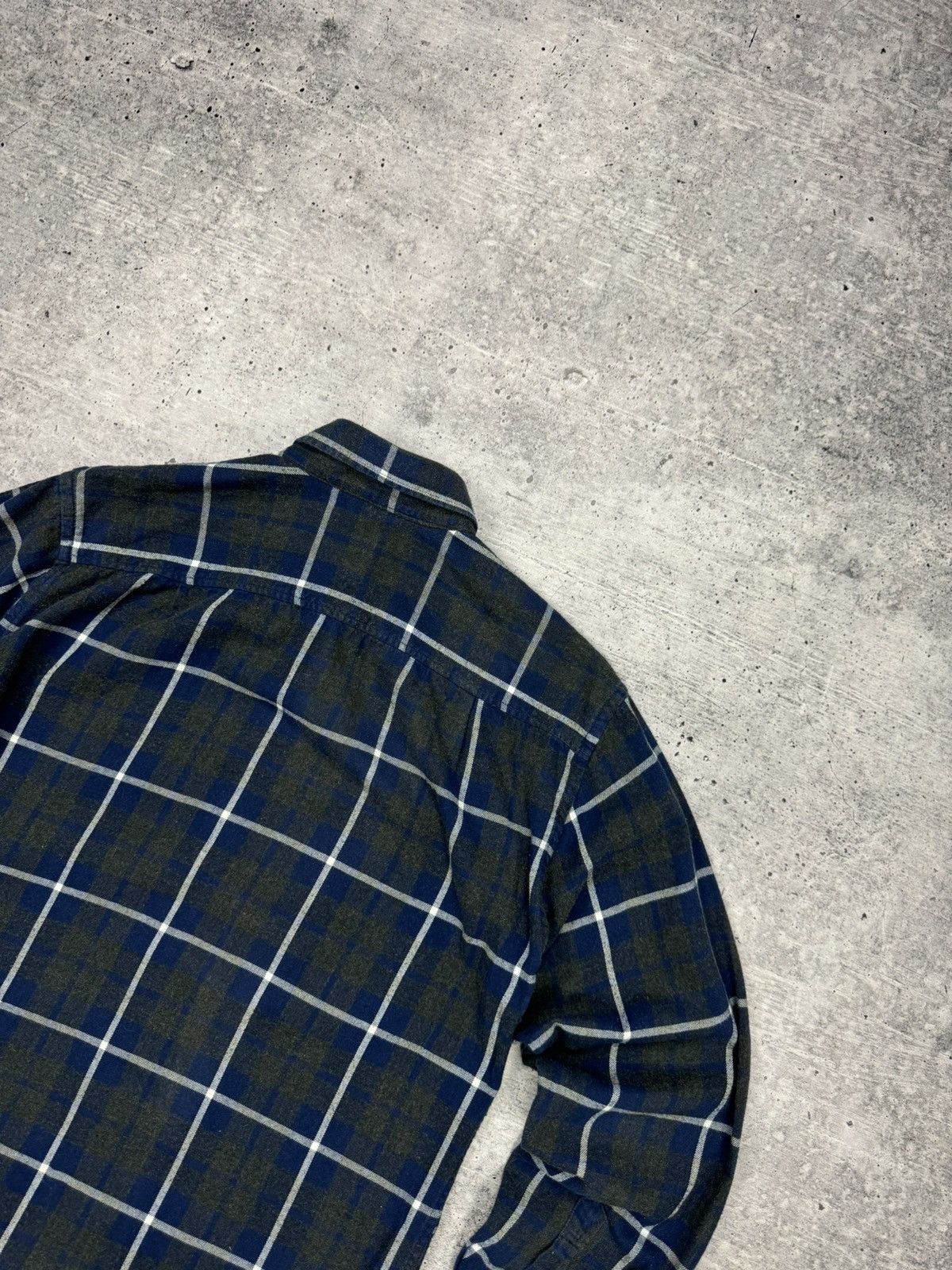 Designer × Vintage Vintage Y2K Plaid Flannel Checkered Shirt Travis Scott Style Size US S / EU 44-46 / 1 - 17 Thumbnail