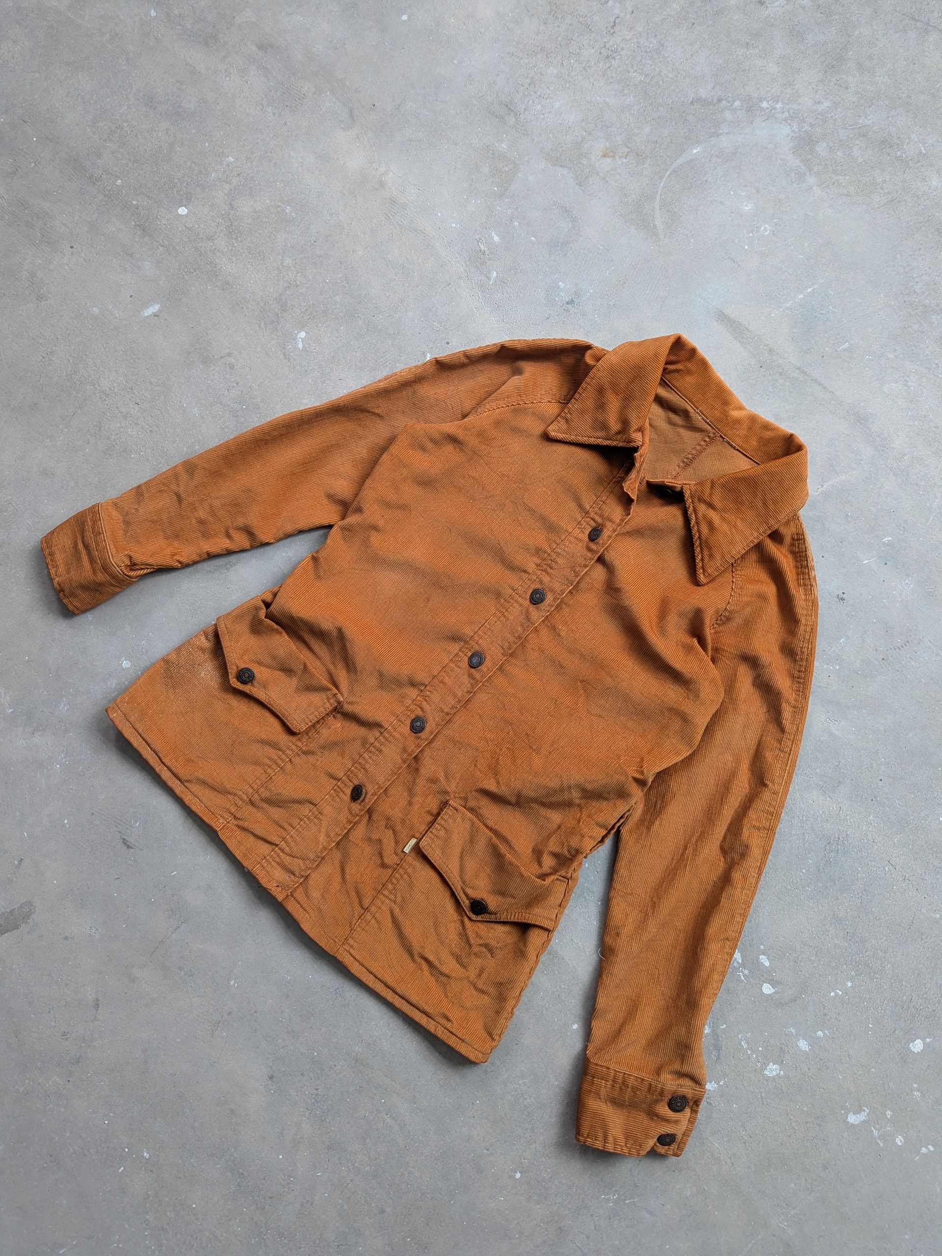 Levi's × Levi's Vintage Clothing × Vintage Vintage 80s Levis Corduroy Long Sleeve Button Up Size M / US 6-8 / IT 42-44 - 2 Thumbnail