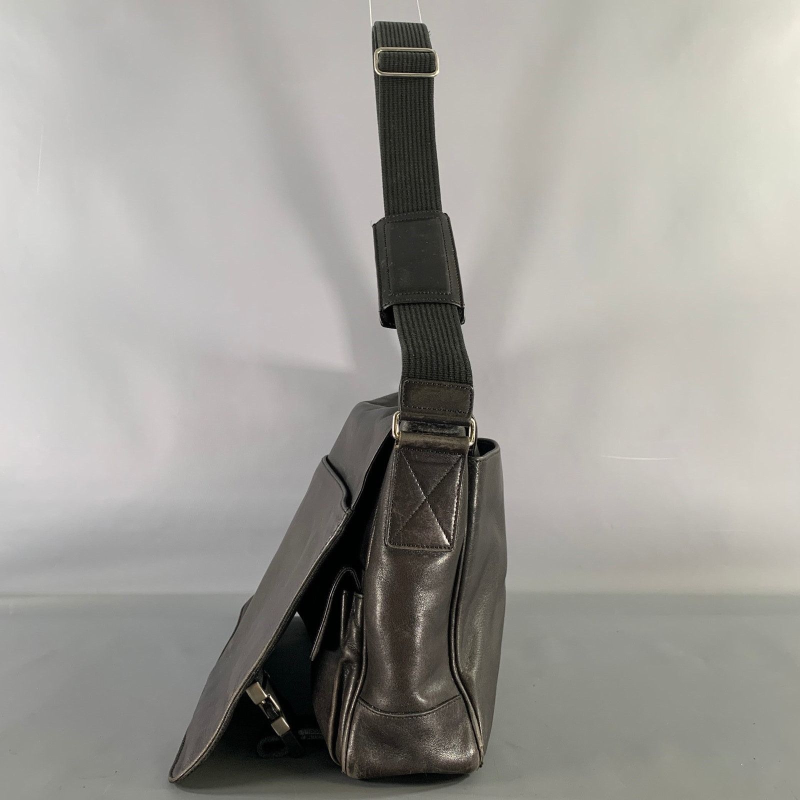 Coach COACH Black Cowhide Leather Messenger Bag Size ONE SIZE - 5 Thumbnail