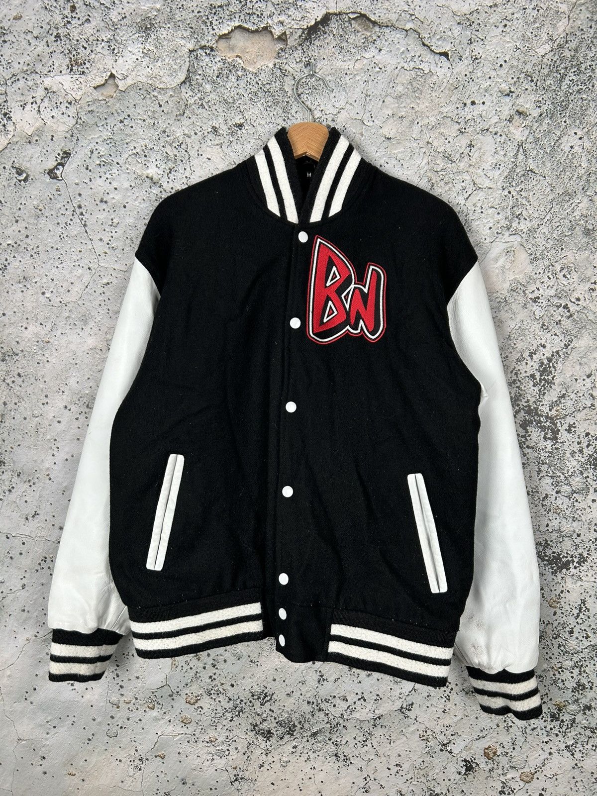 Band Tees Vintage Varsity Jacket Wool Leather Baggy Rock Punk Metal Size US M / EU 48-50 / 2 - 2 Thumbnail