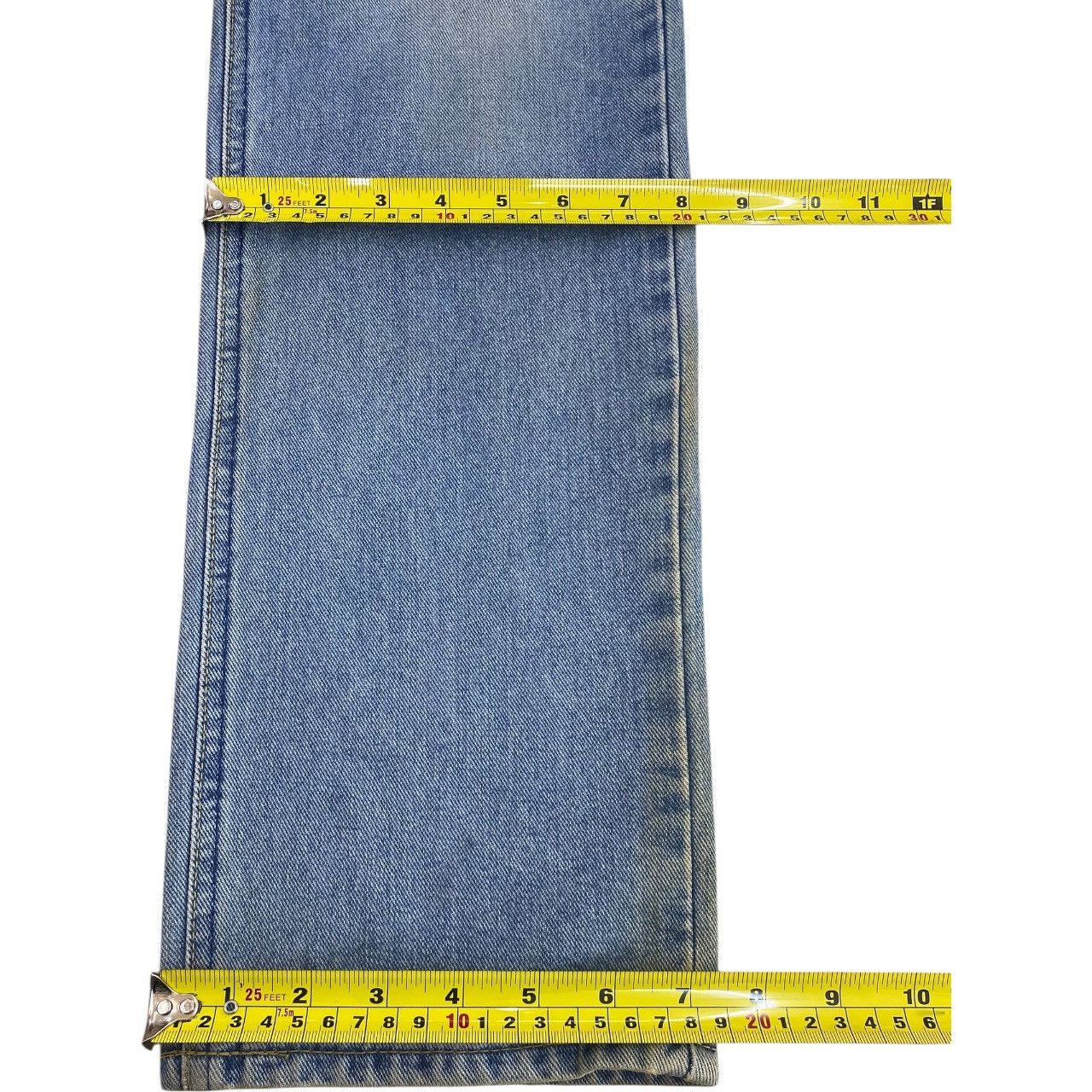 Lee Lee Faded Blue Wash Style Straight Cut Jean Size US 26 / EU 42 - 8 Thumbnail