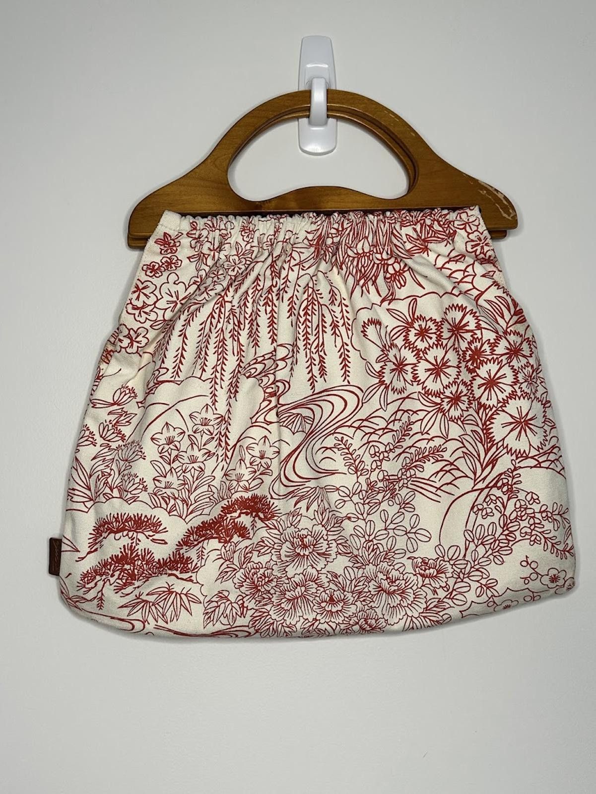 French Connection French Connection Wooden Handle Retro Bag Size ONE SIZE - 1 Thumbnail