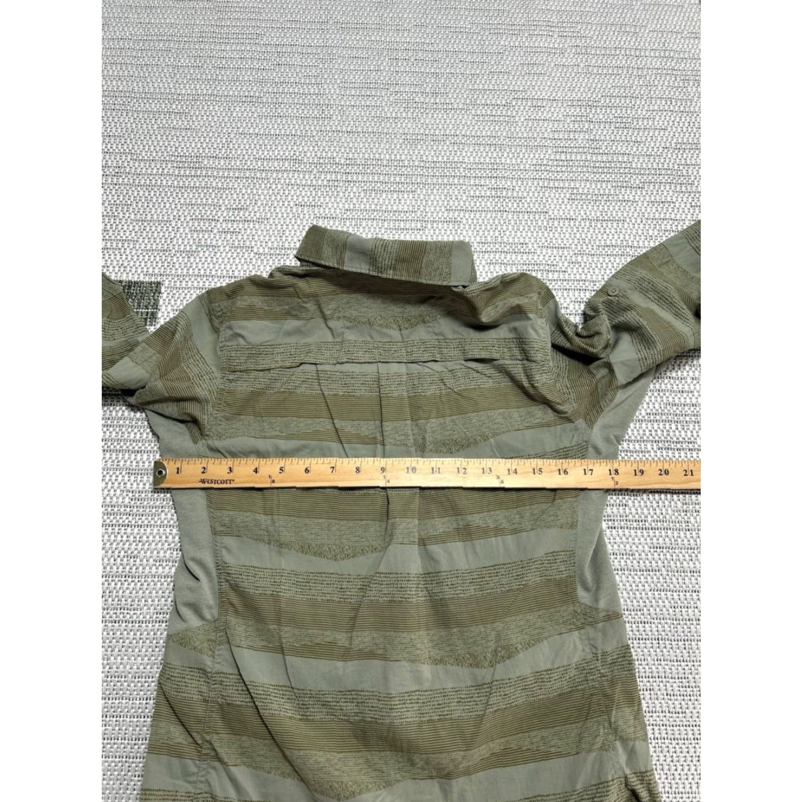 Vintage REI Co Op Sahara Pattern LS Shirt Womens Small Green A Wilderness Button Up Size S / US 4 / IT 40 - 6 Thumbnail