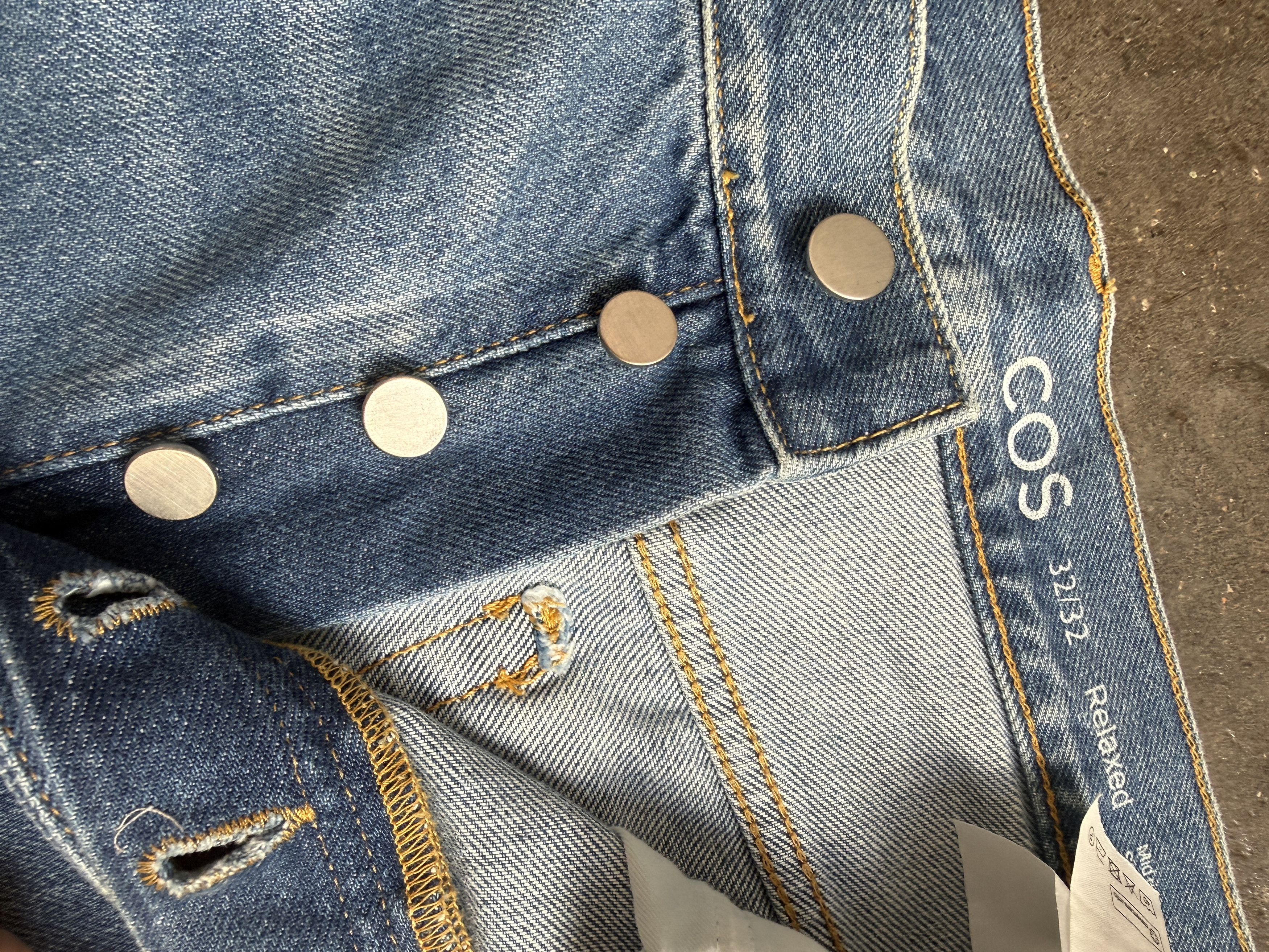Cos 120$ Cos 32 X 32 Relaxed Mid Rise Straight Leg Size US 32 / EU 48 - 8 Thumbnail