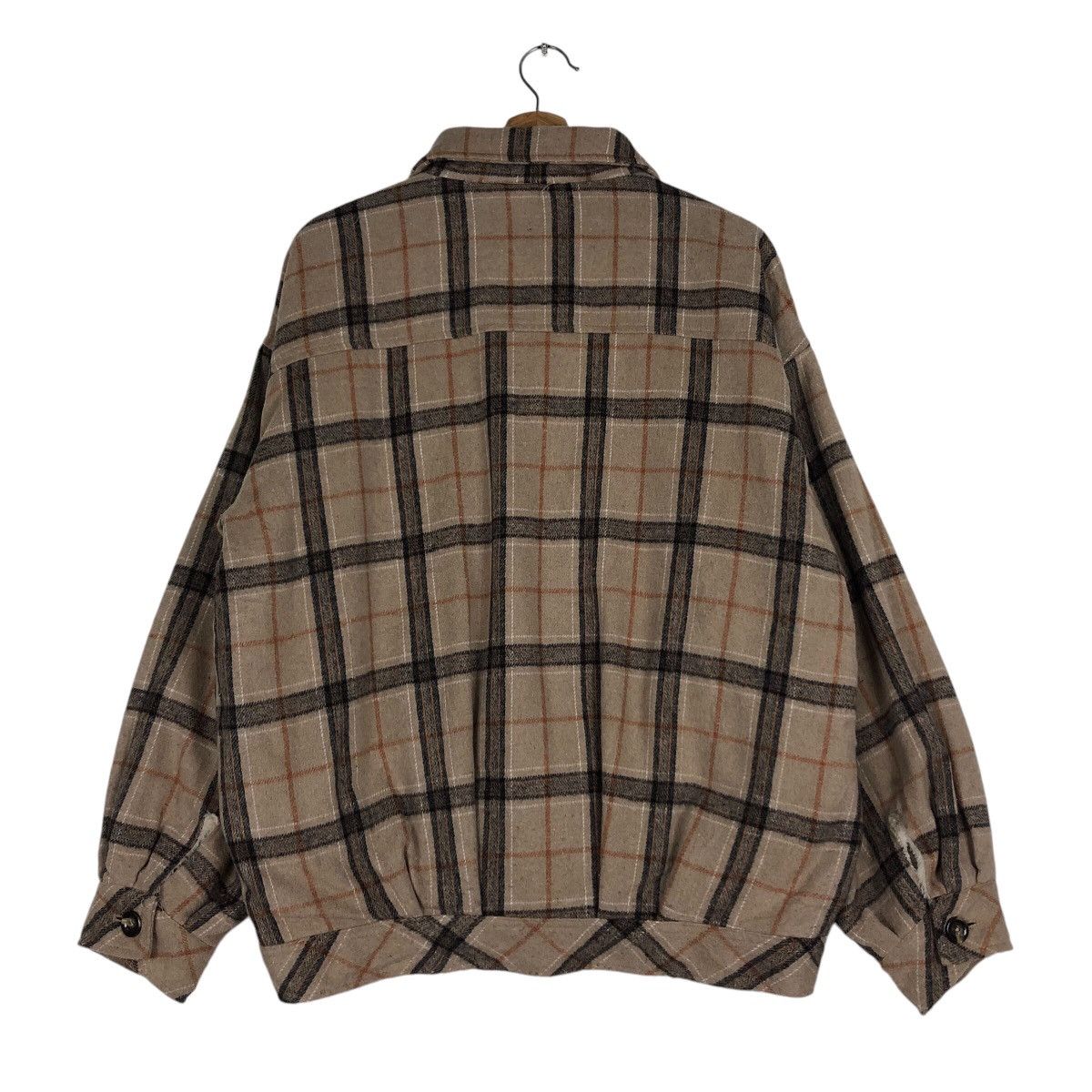 Flannel 📌Vintage Flannel Jacket Tartan Private Pause Issey Miyake Size US L / EU 52-54 / 3 - 9 Thumbnail