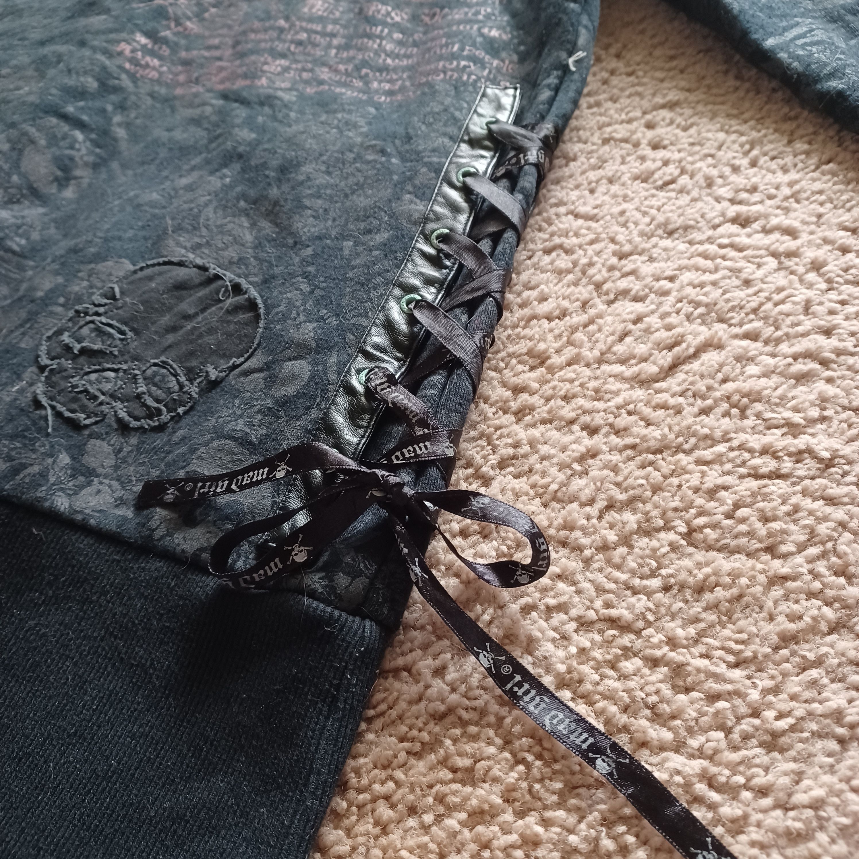 Seditionaries Mad Punk Mad Girl zip up parka hoodie ifsixwasnine lgb style Size US M / EU 48-50 / 2 - 12 Thumbnail
