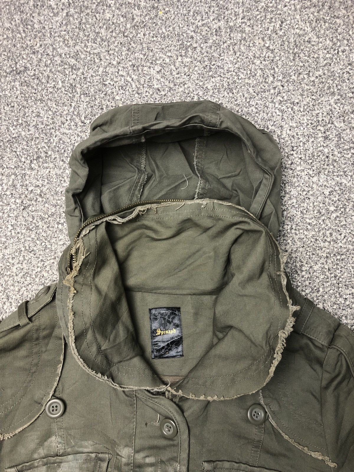 Japanese Brand × Vintage Vintage Japanese Brands Spinash Army Jacket Size M / US 6-8 / IT 42-44 - 21 Thumbnail