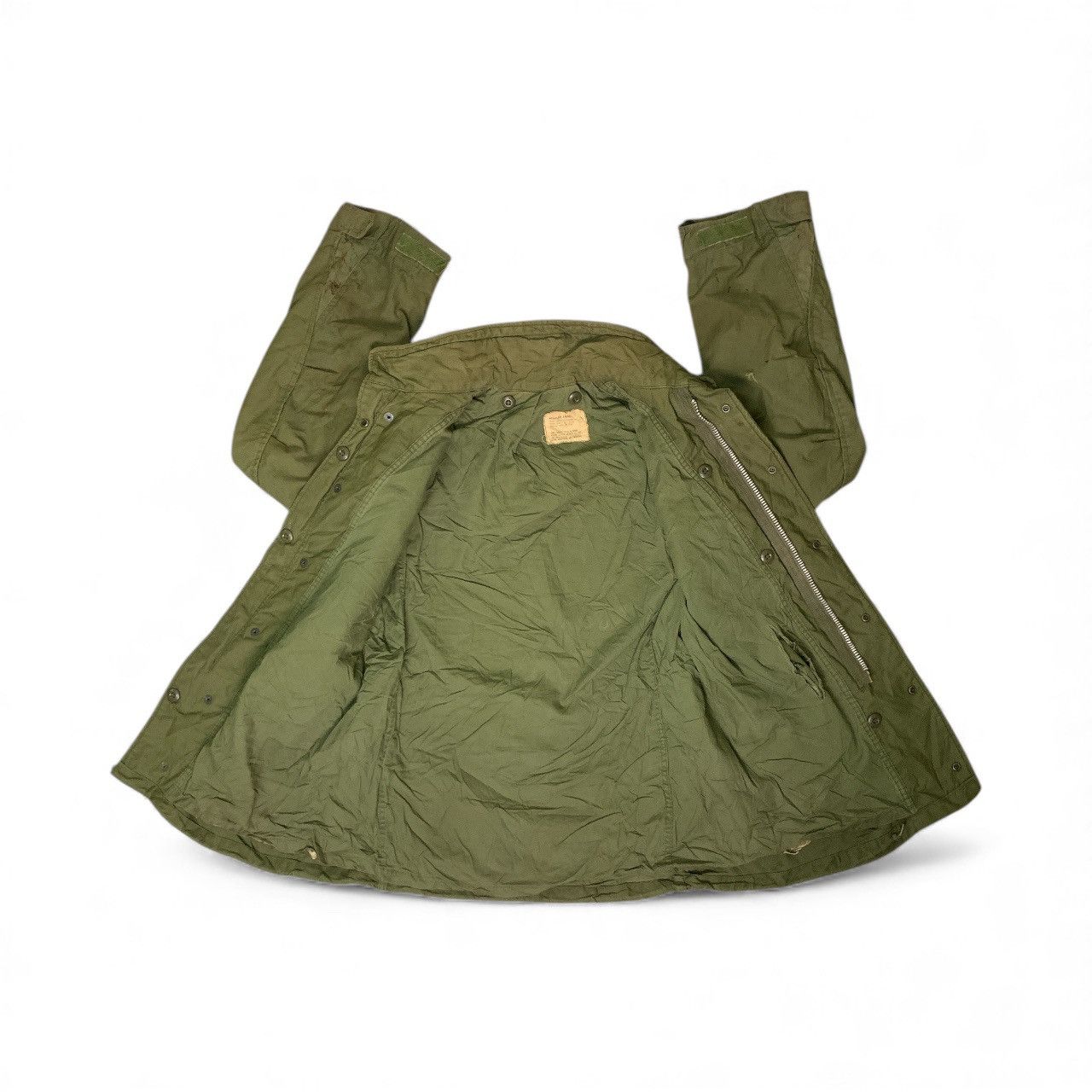 Alpha Industries Rare Design vintage US Army M-65 OG 107 Field Coat Jacket Size US S / EU 44-46 / 1 - 3 Thumbnail