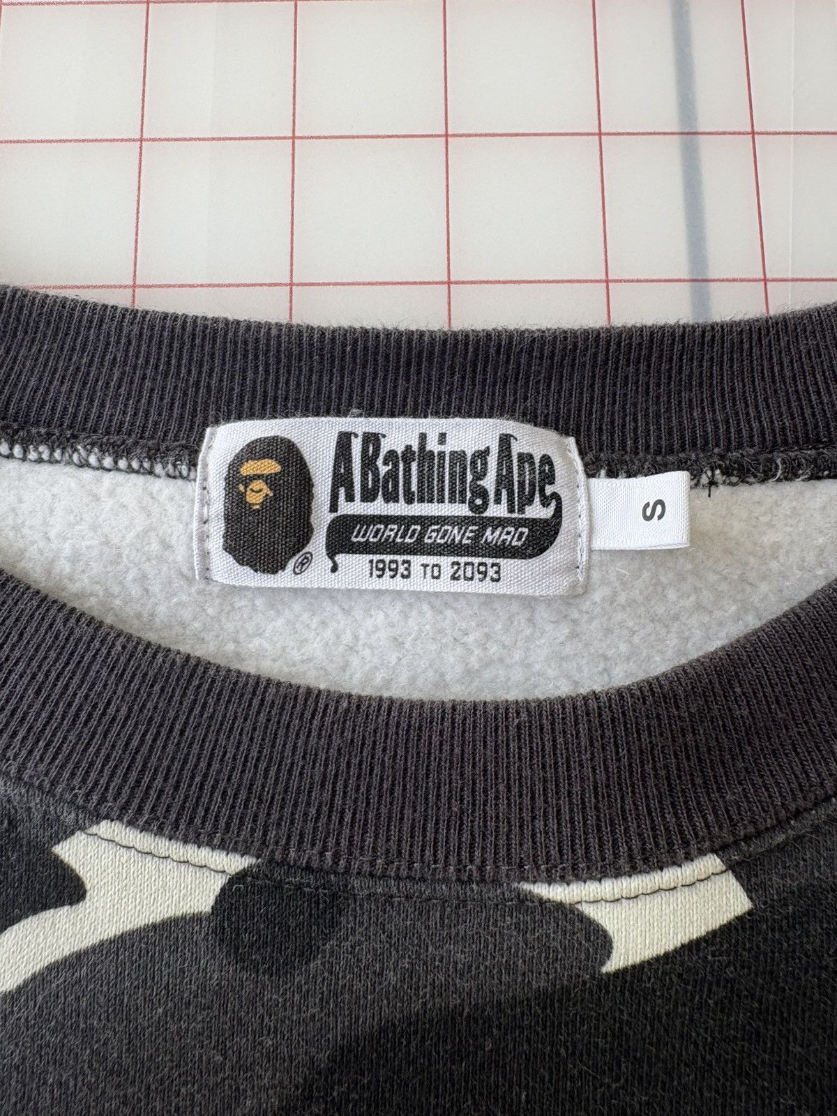 Bape Black bape crewneck glow in the dark Size US S / EU 44-46 / 1 - 3 Thumbnail