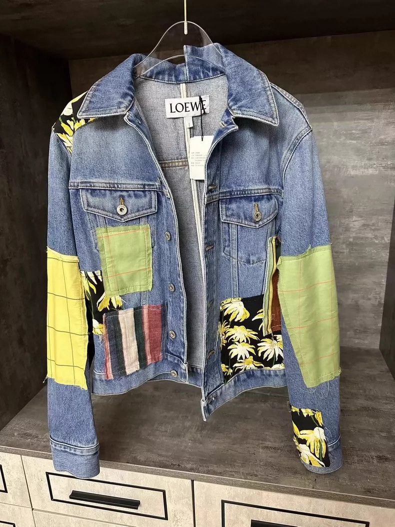 Loewe LOEWE Plaid denim jacket Size M / US 6-8 / IT 42-44 - 9 Thumbnail
