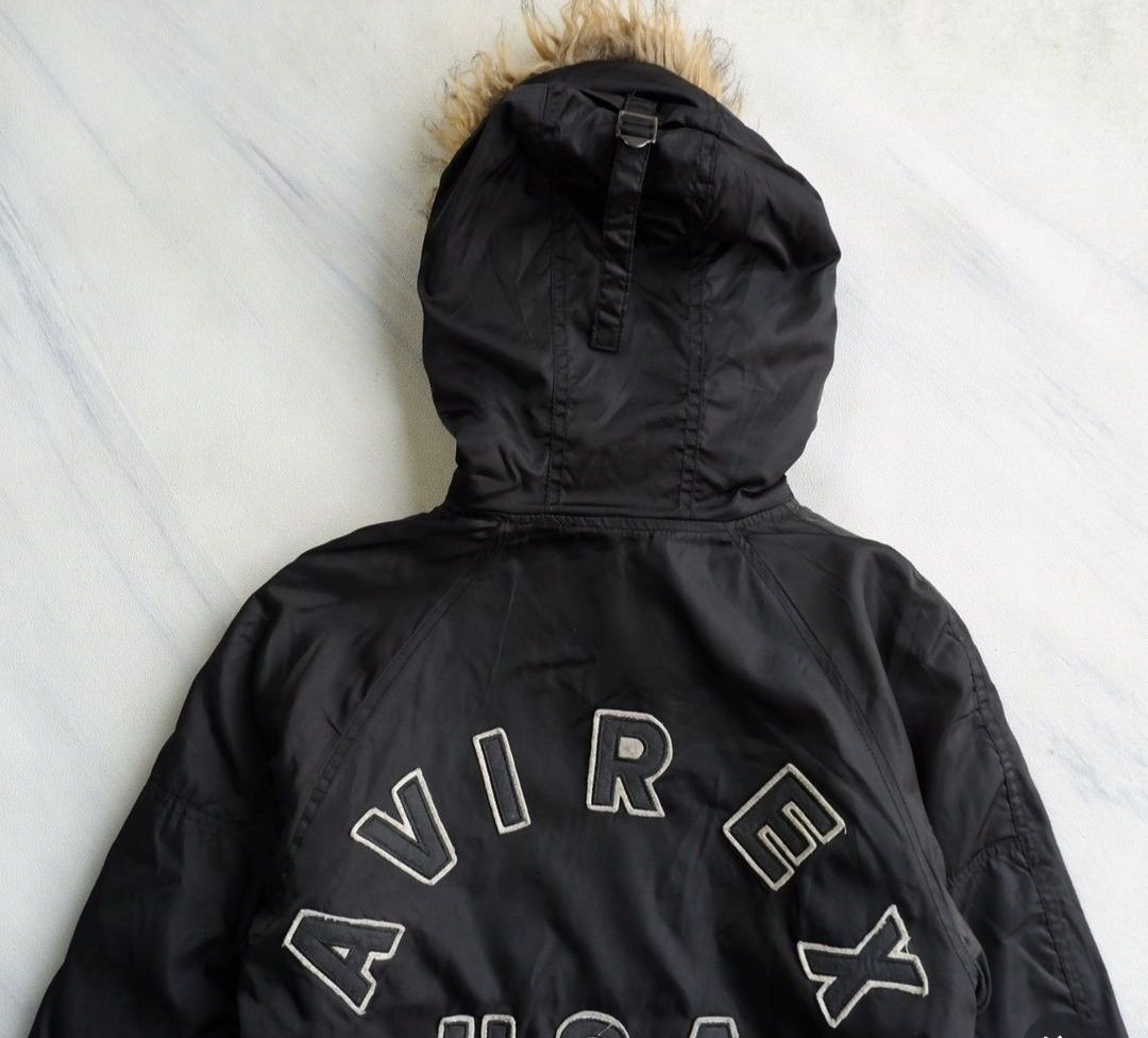 If Six Was Nine × Japanese Brand × Le Grande Bleu (L.G.B.) Avirex USA fur parka jacket retro punks Size US M / EU 48-50 / 2 - 3 Thumbnail