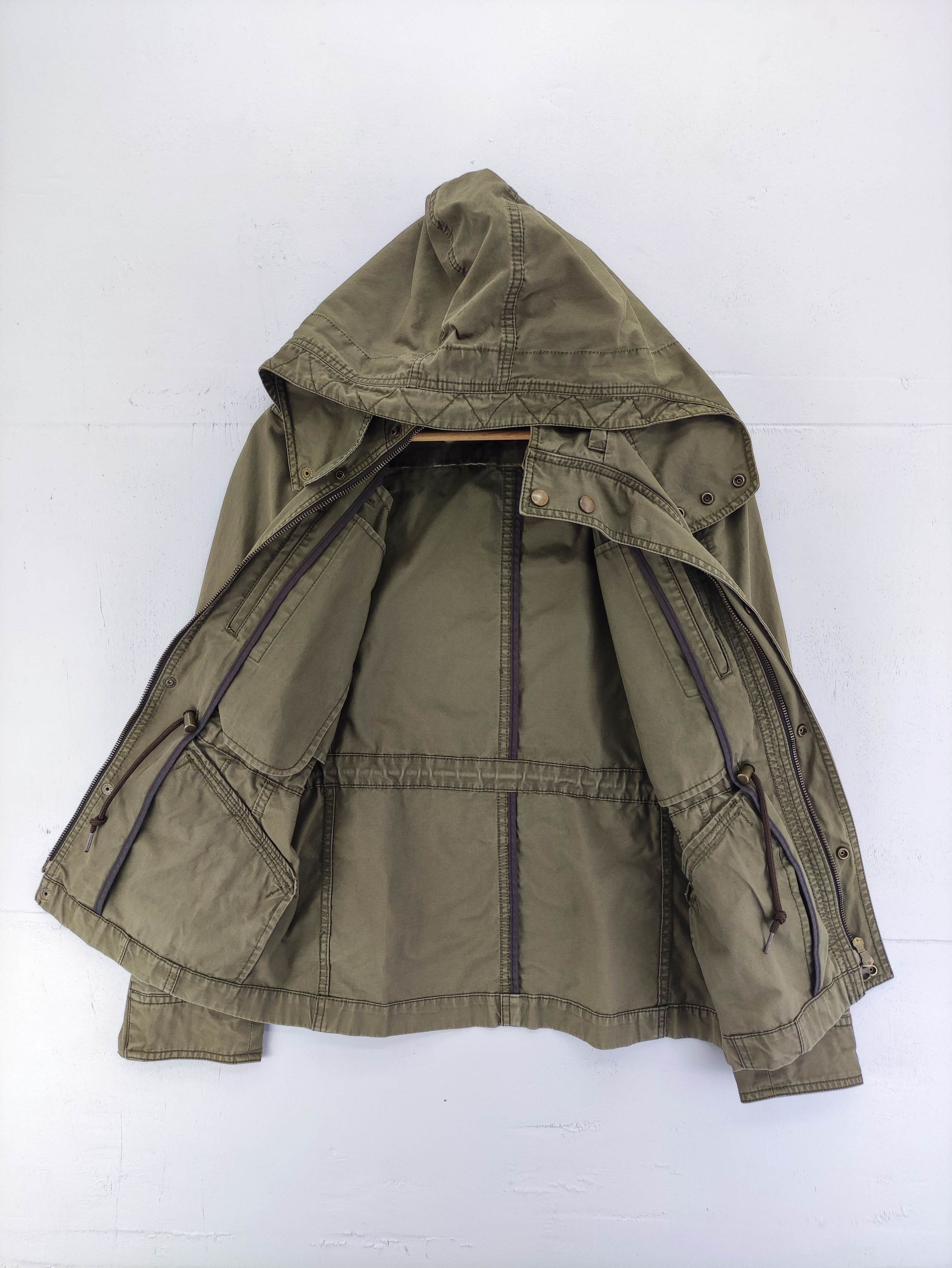 Japanese Brand Vintage Michel Klein Jacket With Hoodie Zipper Size S / US 4 / IT 40 - 3 Thumbnail