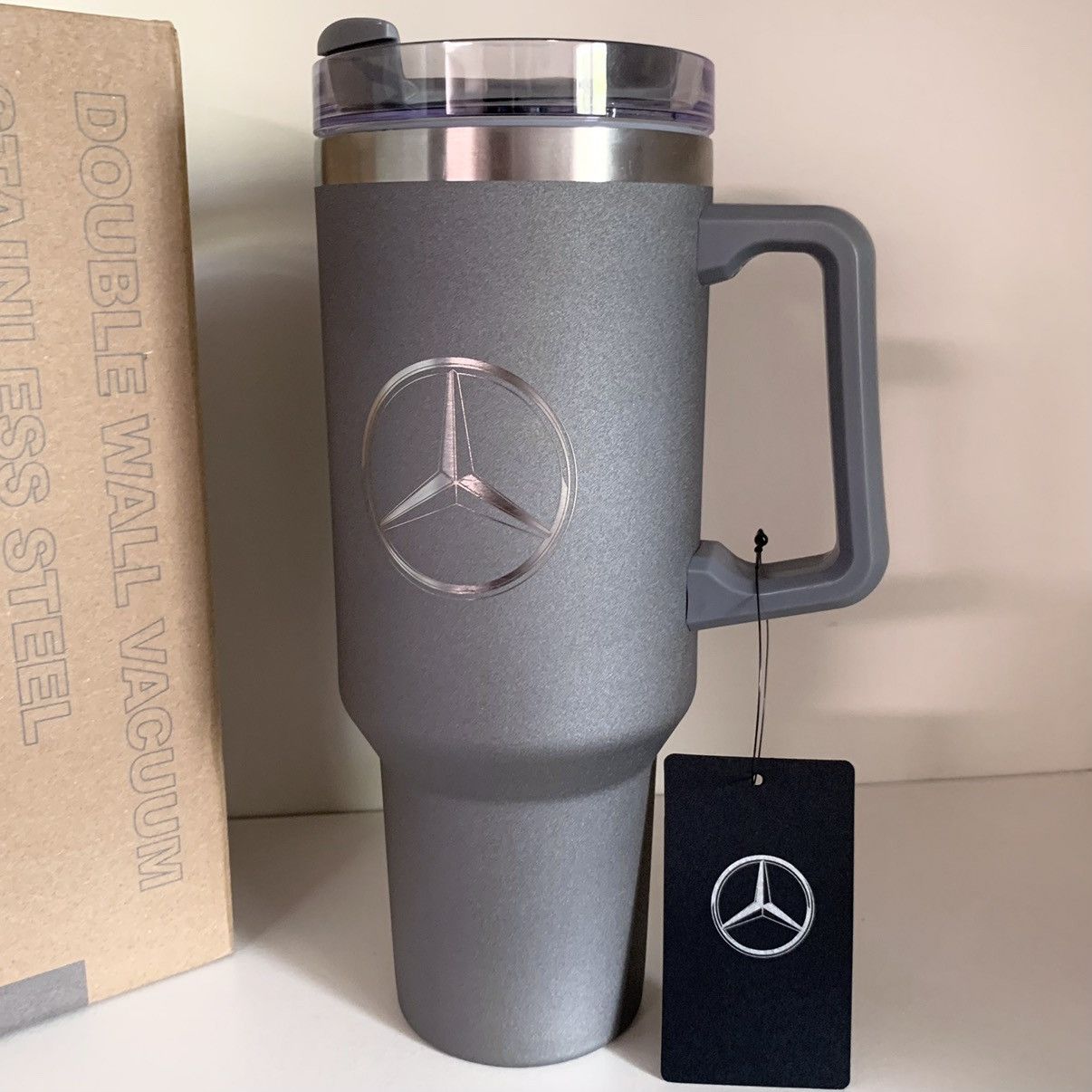 Mercedes-Benz Mercedes Benz 40oz stainless steel double wall tumbler Size ONE SIZE - 14 Thumbnail