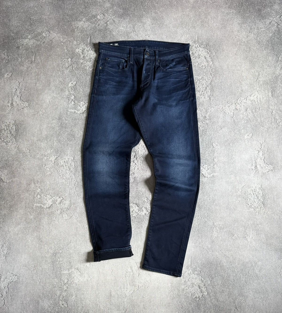 G-Star G star raw 32/32 3301 Tapered denim pants jeans trousers 👖 Size US 32 / EU 48 - 7 Thumbnail