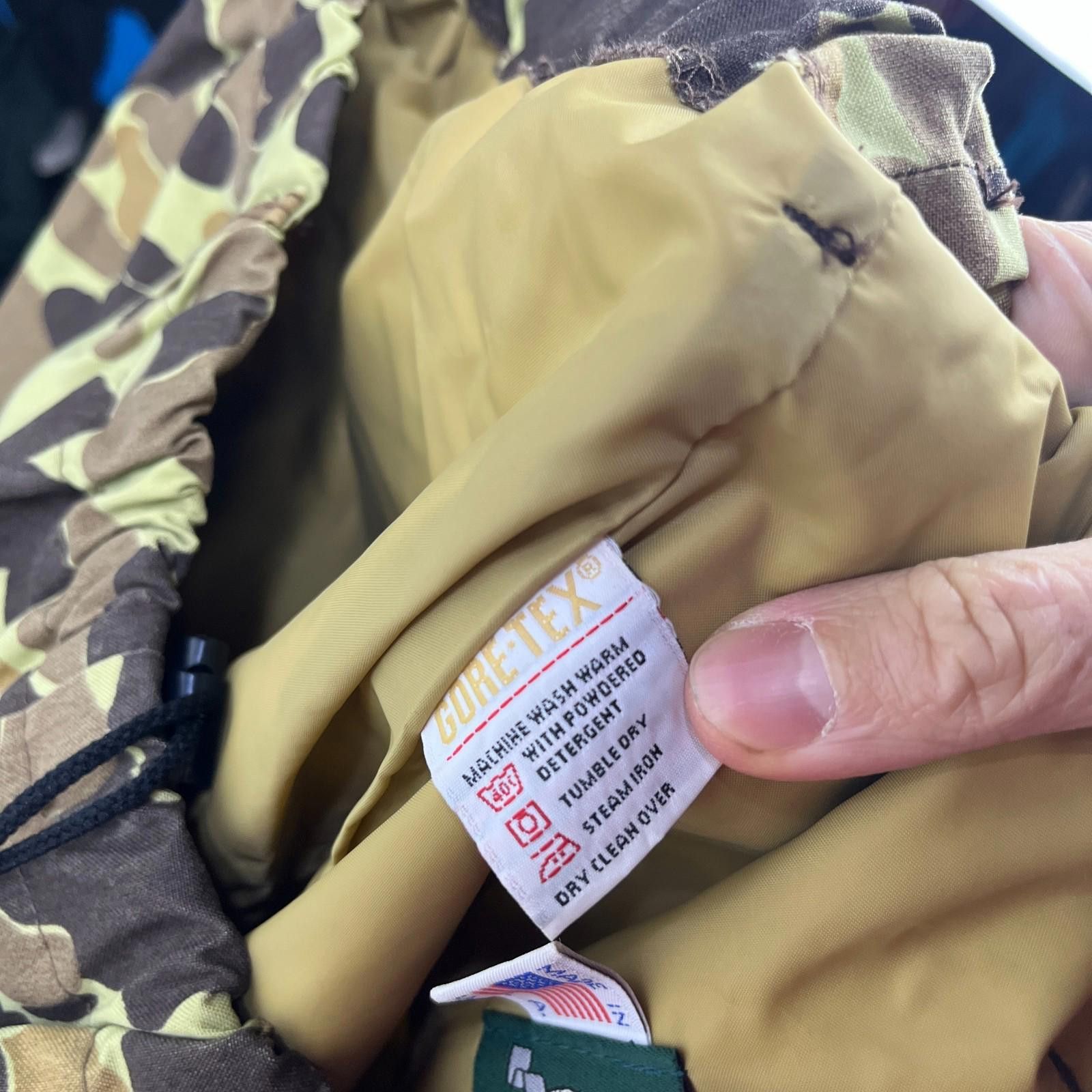 Cabelas Vintage 90s Gore Tex Cabelas Camo Snowboard Pants XL Size US 36 / EU 52 - 12 Thumbnail
