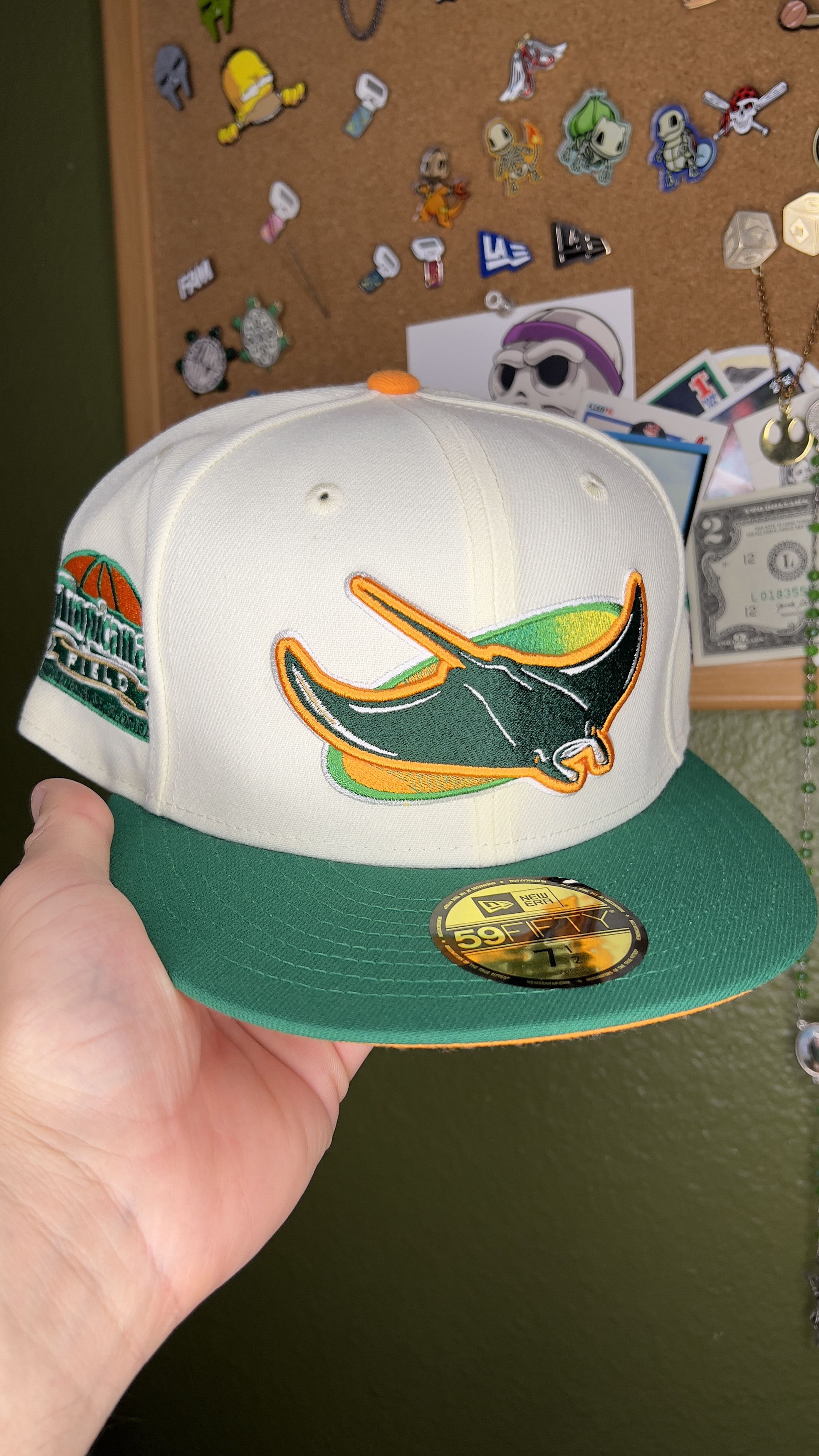 Hat Club × New Era 7 1/2 Tampa Bay Devil Rays New Era 59Fifty MLB ...
