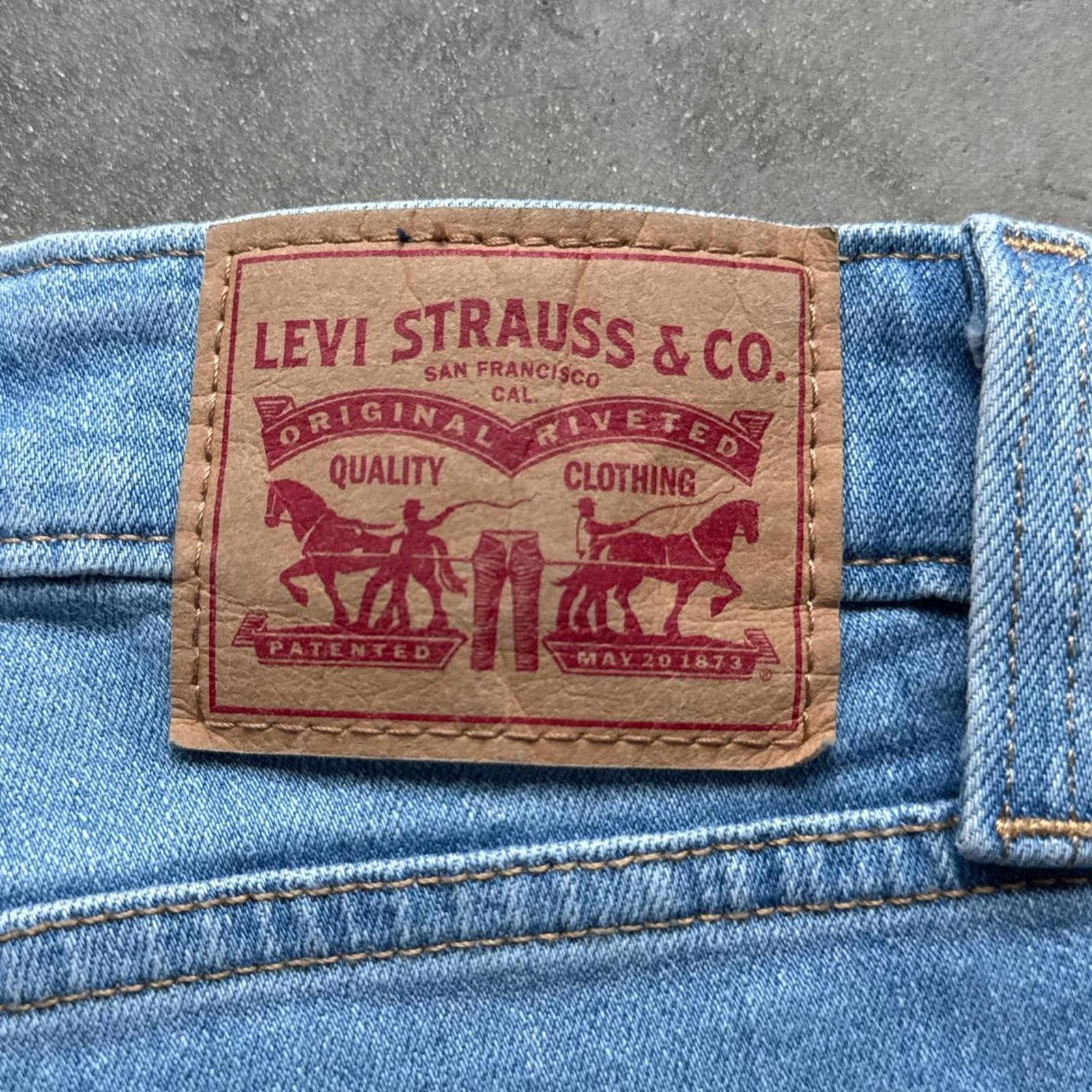 Levi's Distressed Levis Flare Blue Jeans With Ripped Details Size 27" / US 4 / IT 40 - 7 Thumbnail
