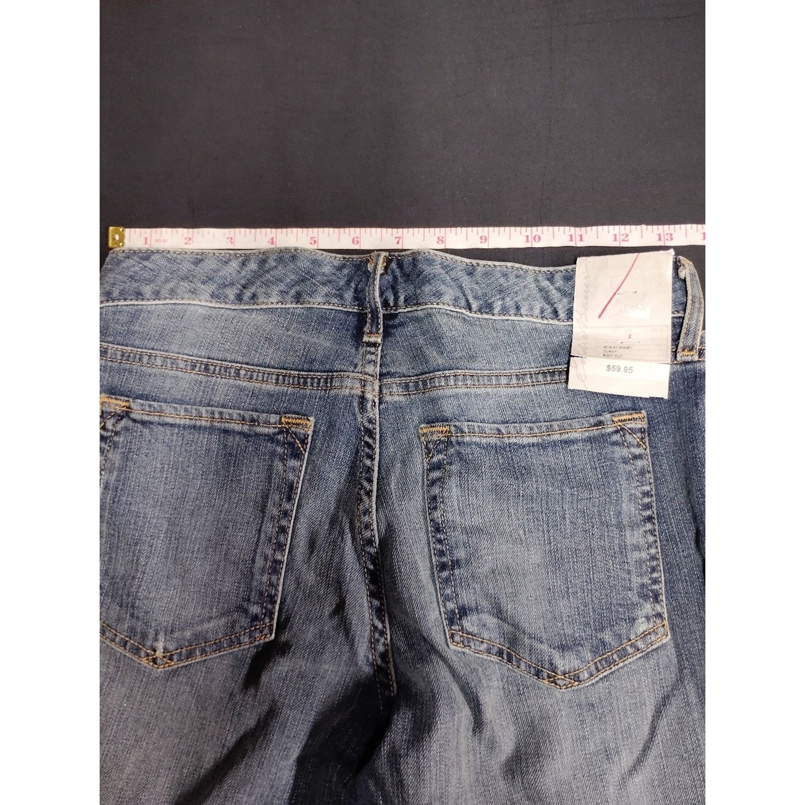 Eddie Bauer Eddie Bauer Women’s Light Wash Blue Jeans - Classic Fit Size 26" / US 2 / IT 38 - 5 Thumbnail
