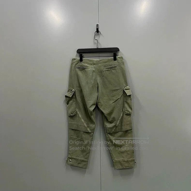 Greg Lauren GREG LAUREN Green Casual Cargo Pants. Size US 26 / EU 42 - 2 Thumbnail