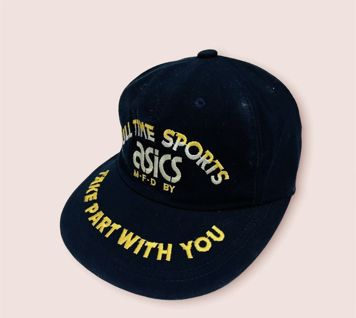 Asics RARE VINTAGE ASICS 80s/90s SPORTS CAP JAPAN Size ONE SIZE - 4 Thumbnail