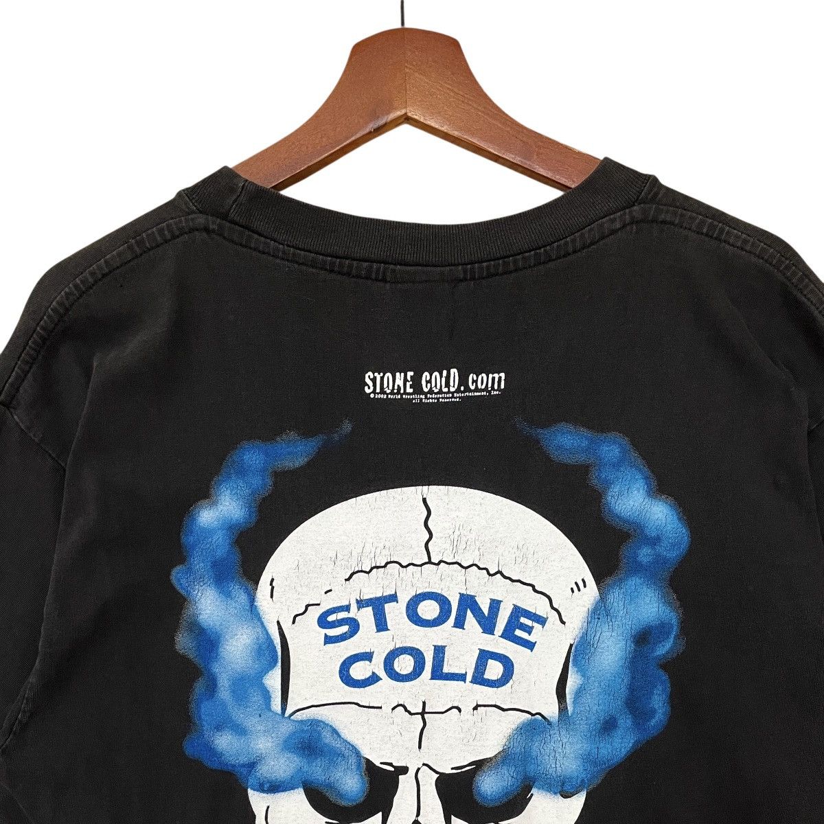 Vintage Vintage WWF Wrestler Stone Cold T-shirt 2000s Size US M / EU 48-50 / 2 - 7 Thumbnail