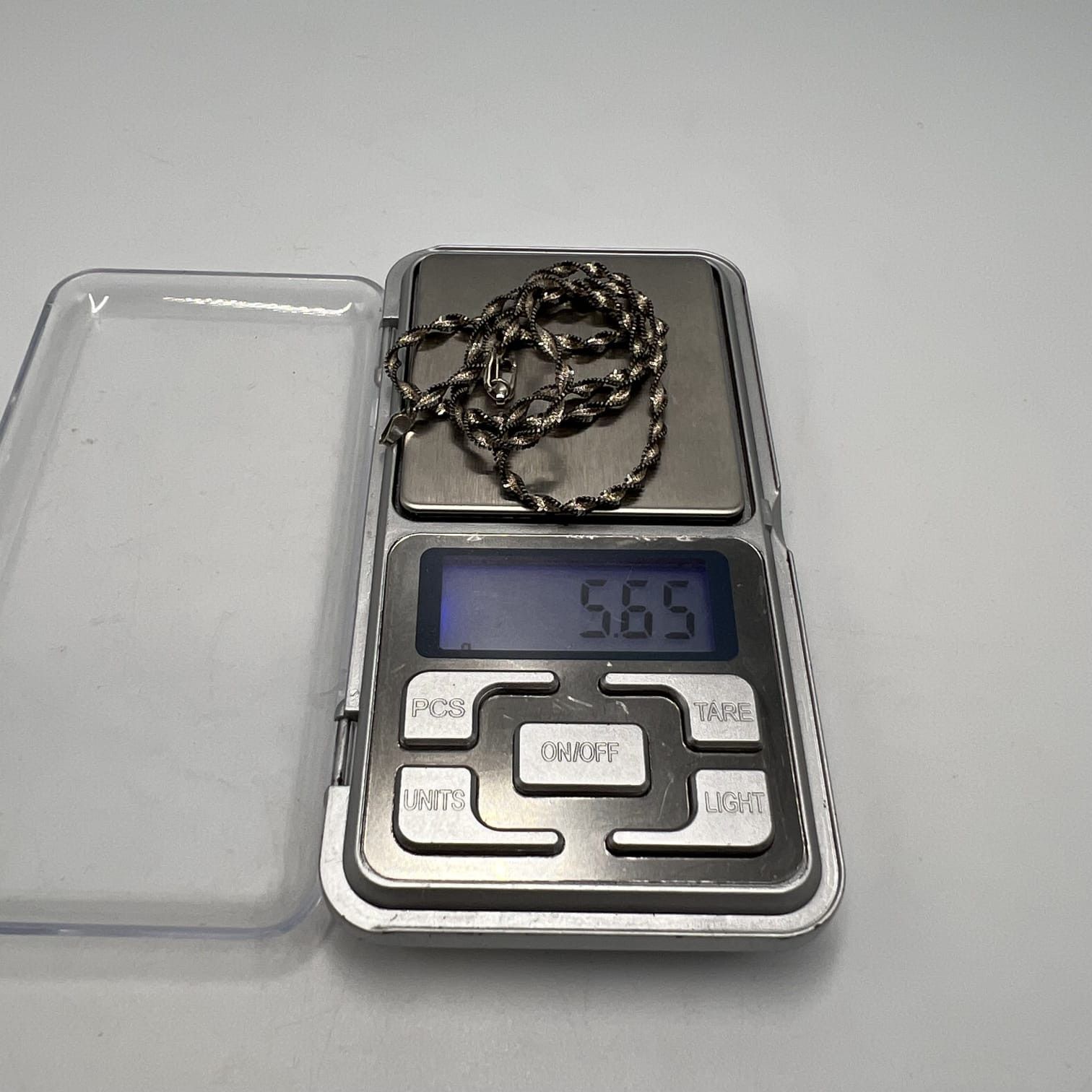 Sterling Silver Vintage Sterling Silver 925 Ropen Necklace Chain Jewelry Size ONE SIZE - 4 Thumbnail