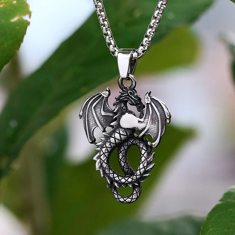 Other Dragon Pendant Accessories Necklace Gifts Size ONE SIZE - 4 Thumbnail