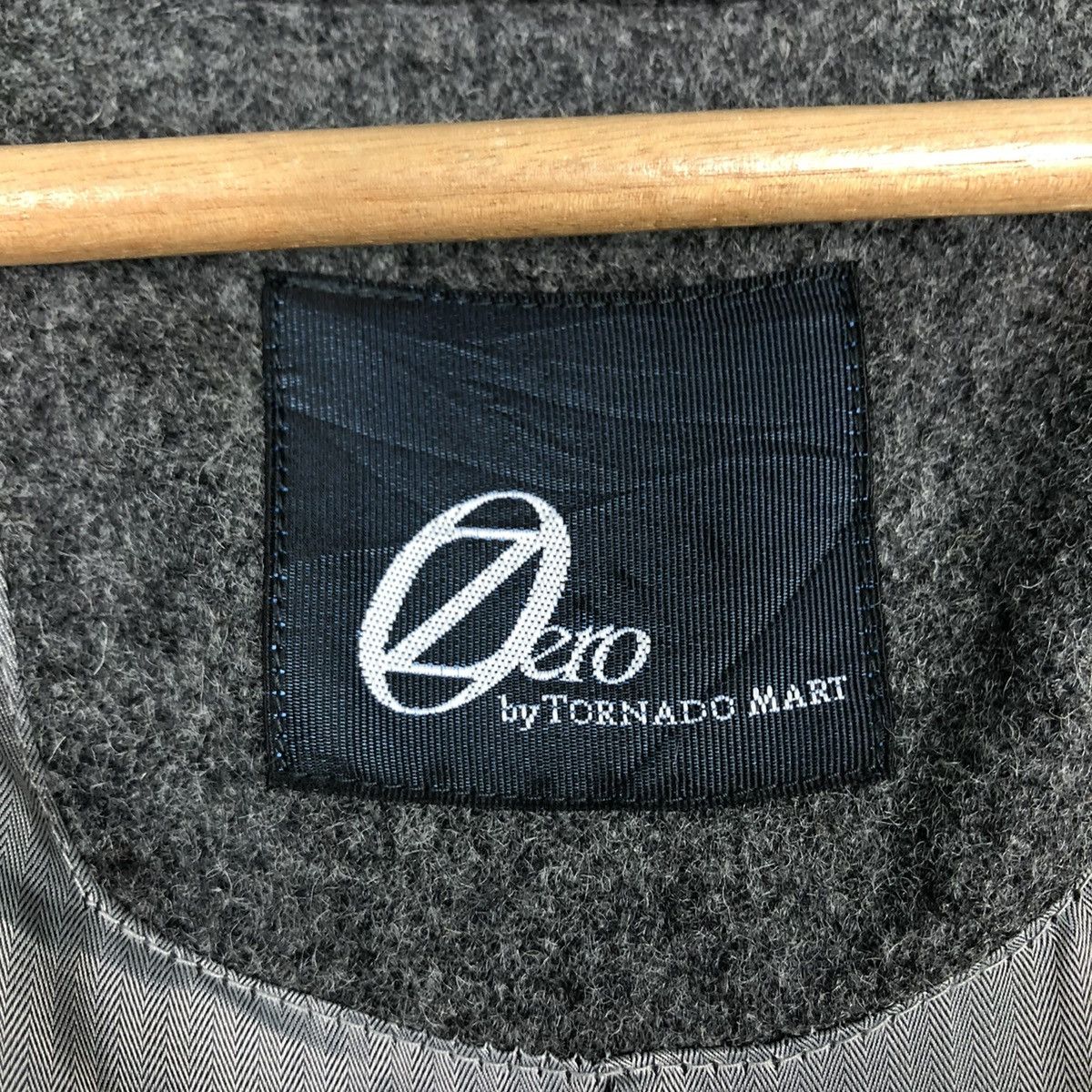 Tornado Mart 🔥VINTAGE WOOL BIKER JACKET TORNADO MART JAPAN ISSEY MIYAKE Size US L / EU 52-54 / 3 - 19 Thumbnail