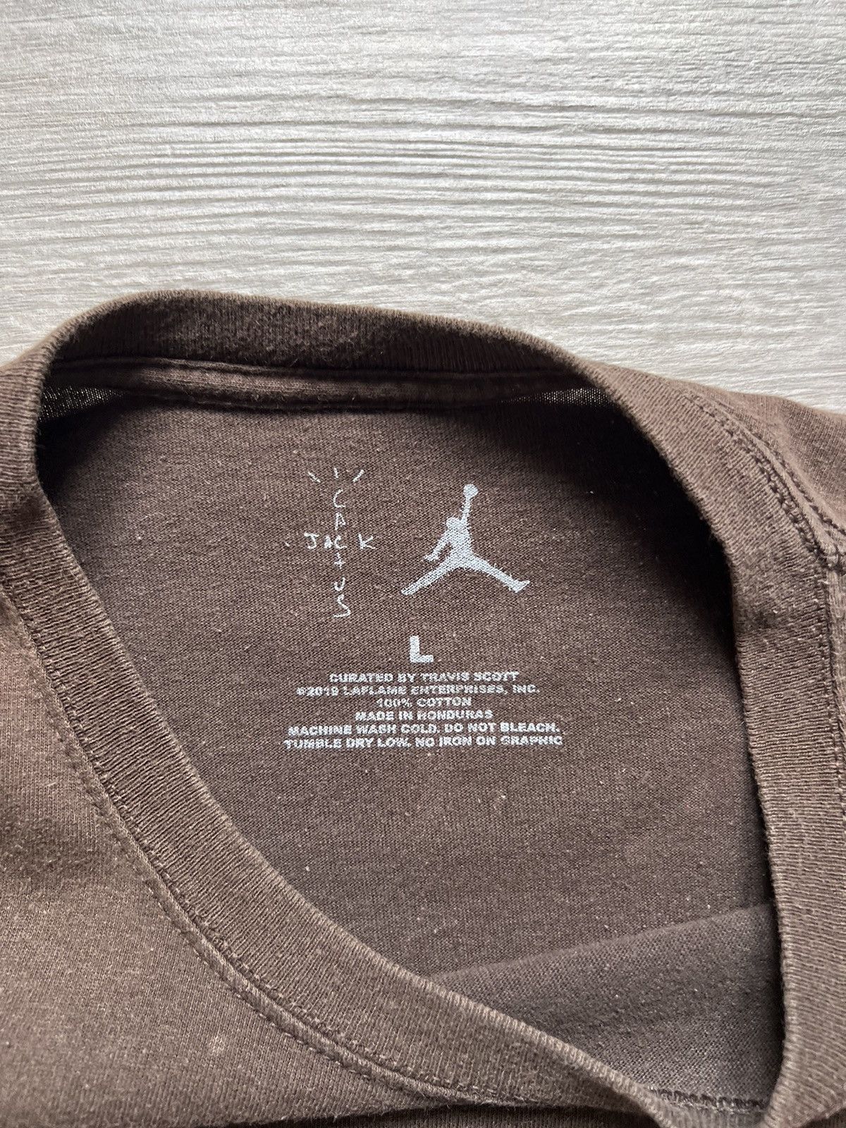 Band Tees × Rap Tees × Snipes T-shirt Nike cactus jack Travis Scott Brown Size L Size US L / EU 52-54 / 3 - 6 Thumbnail