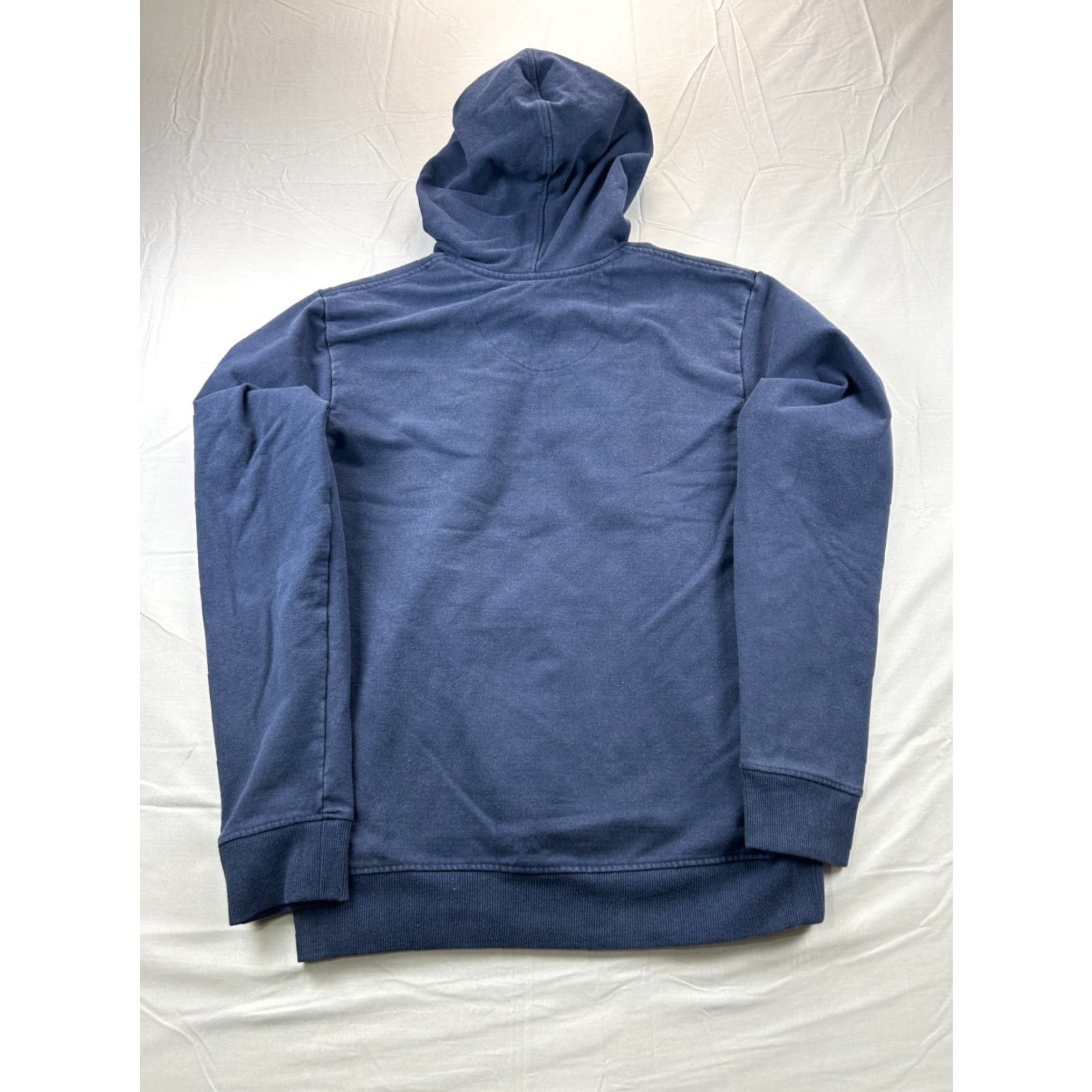 Patagonia Patagonia Hoodie Mens M Blue Pullover Hooded Sweatshirt Navy Pockets Kangaroo Front Patch Regular Fit Outdoor Winter Fall Spring Hiking Walking Size US M / EU 48-50 / 2 - 3 Thumbnail