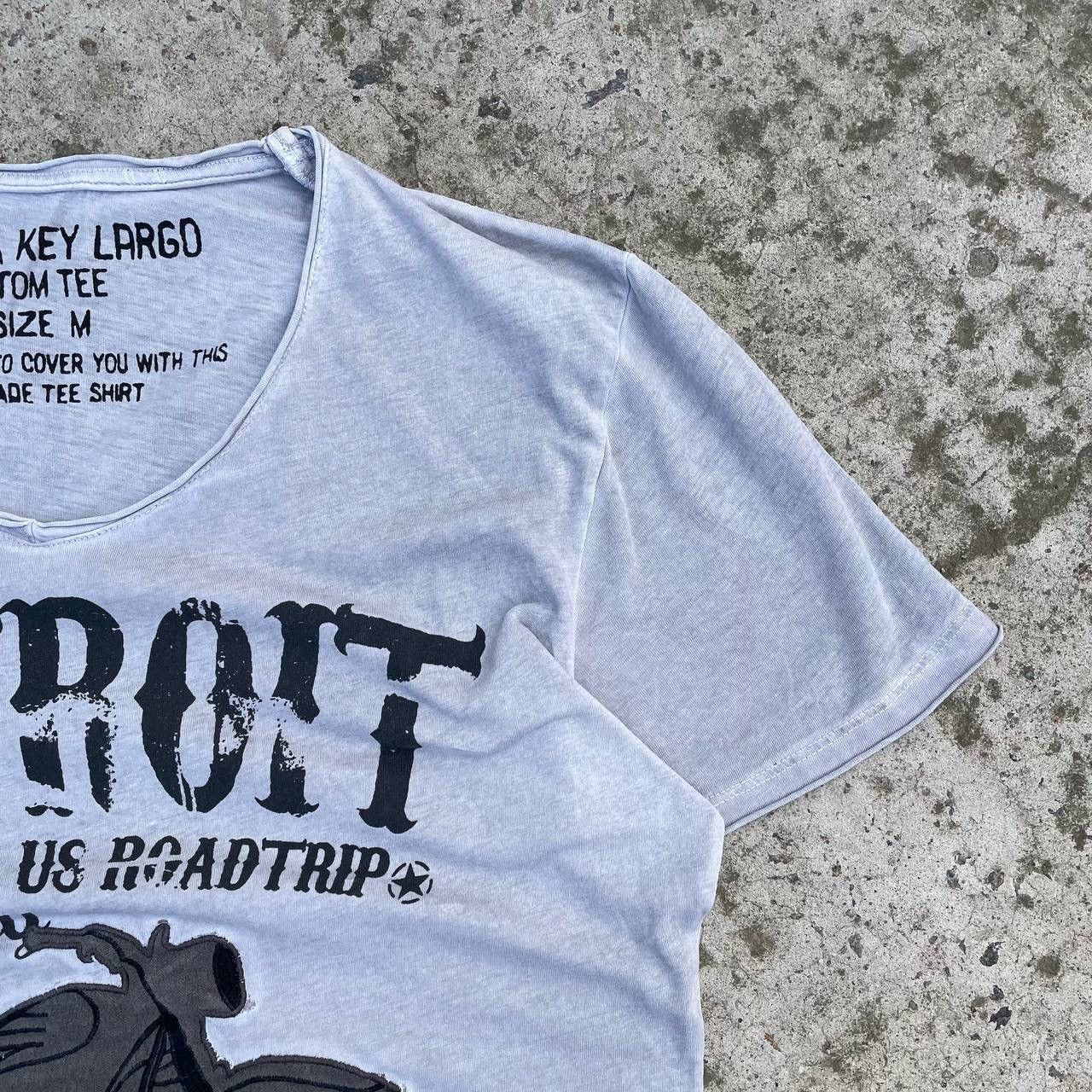 POST ARCHIVE FACTION (PAF) Vintage Detroit T-shirts Grunge Tee Moto Y2K 00s Avantgarde Size US M / EU 48-50 / 2 - 11 Thumbnail