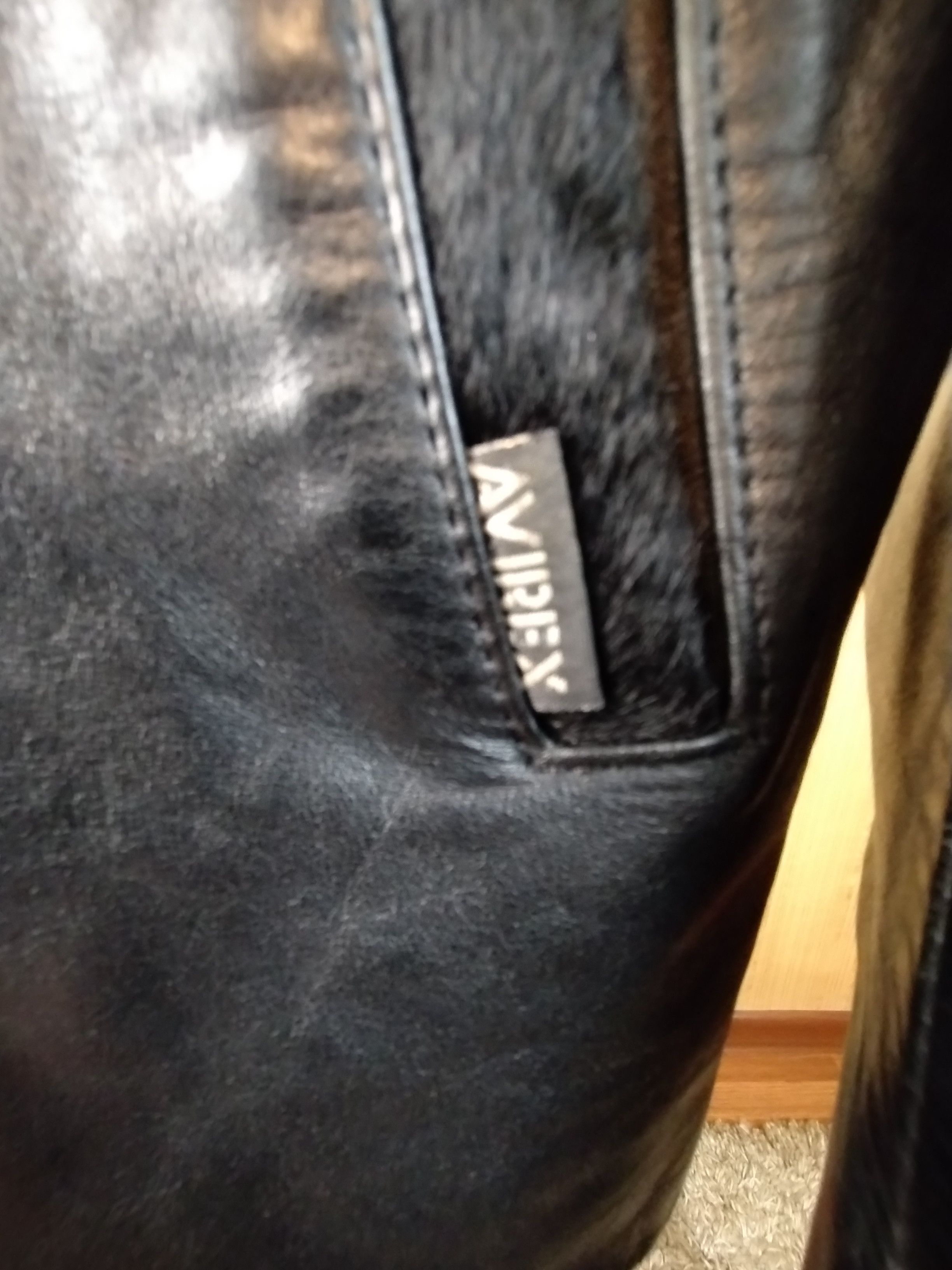 Avirex Avirex USA Men’s Black Leather Jacket Size XL Excellent Cond Size US XL / EU 56 / 4 - 7 Thumbnail