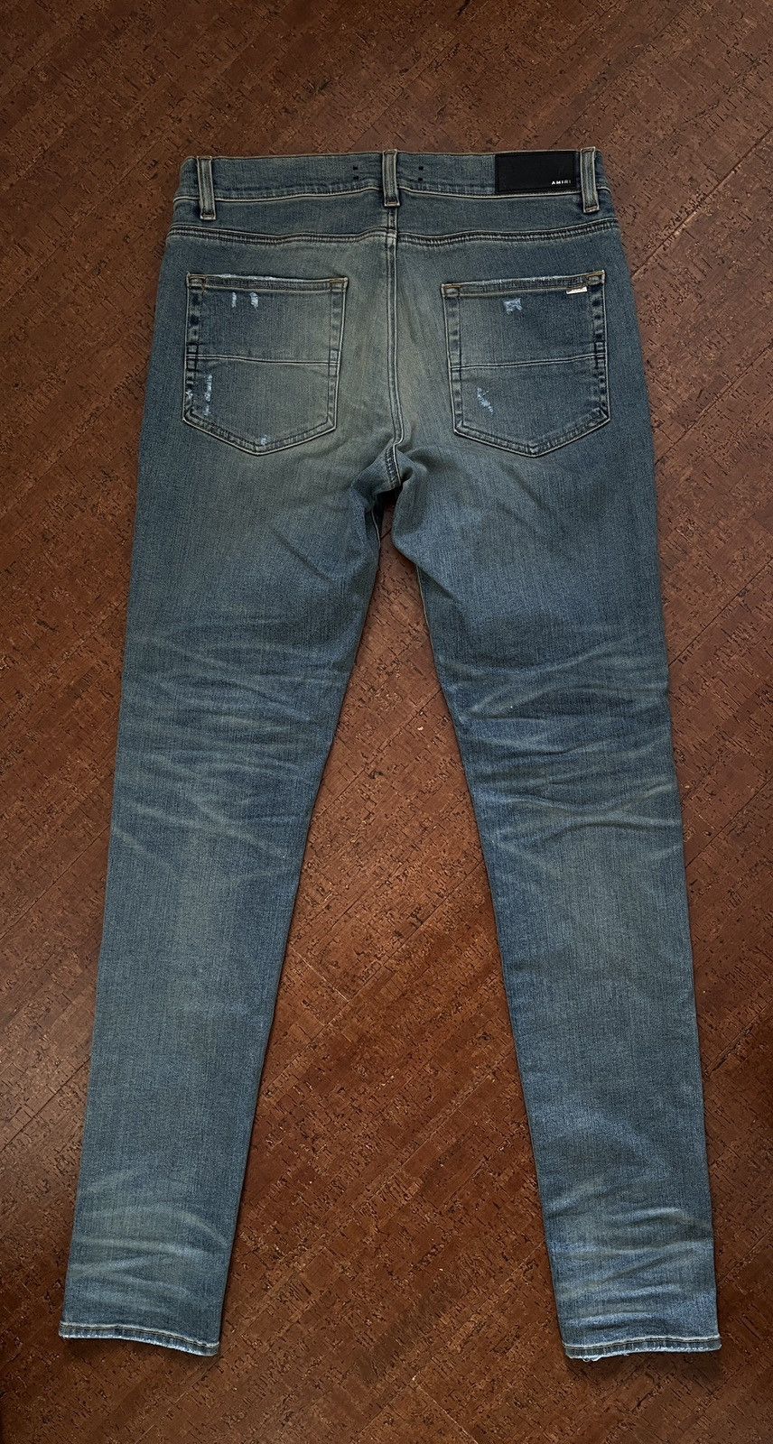 Amiri Amiri indigo stack denim Size US 33 - 5 Thumbnail